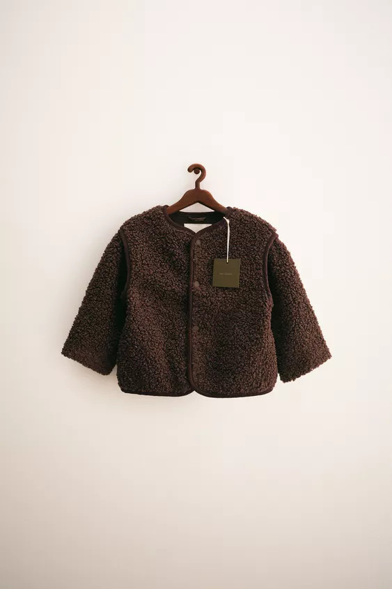 ZARA TIMELESS - FAUX SHEARLING JACKET | Zara Canada