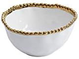 Pampa Bay Golden Salerno Porcelain Small Bowl | Amazon (US)