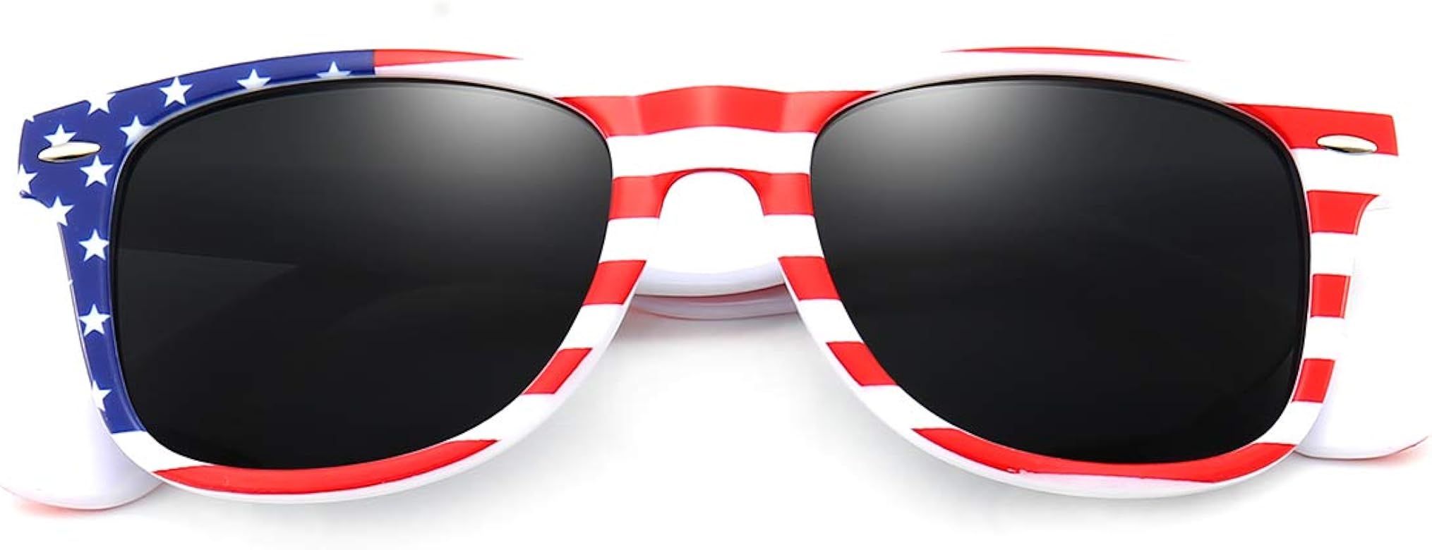 Polarized Sunglasses For Men Women Retro TR90 Frame Square Shades Vintage Classic Sun Glasses | Amazon (US)