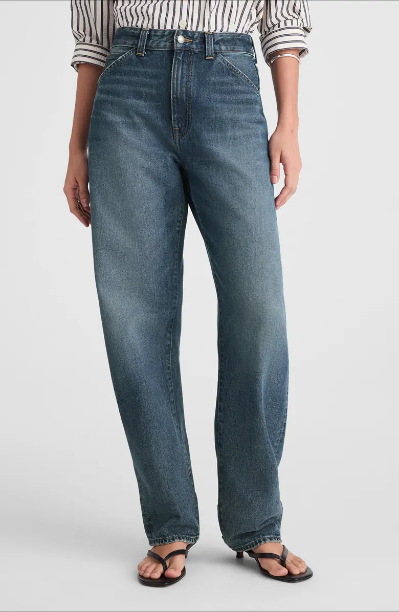 Madewell High Waist Crop Balloon Jeans | Nordstrom | Nordstrom