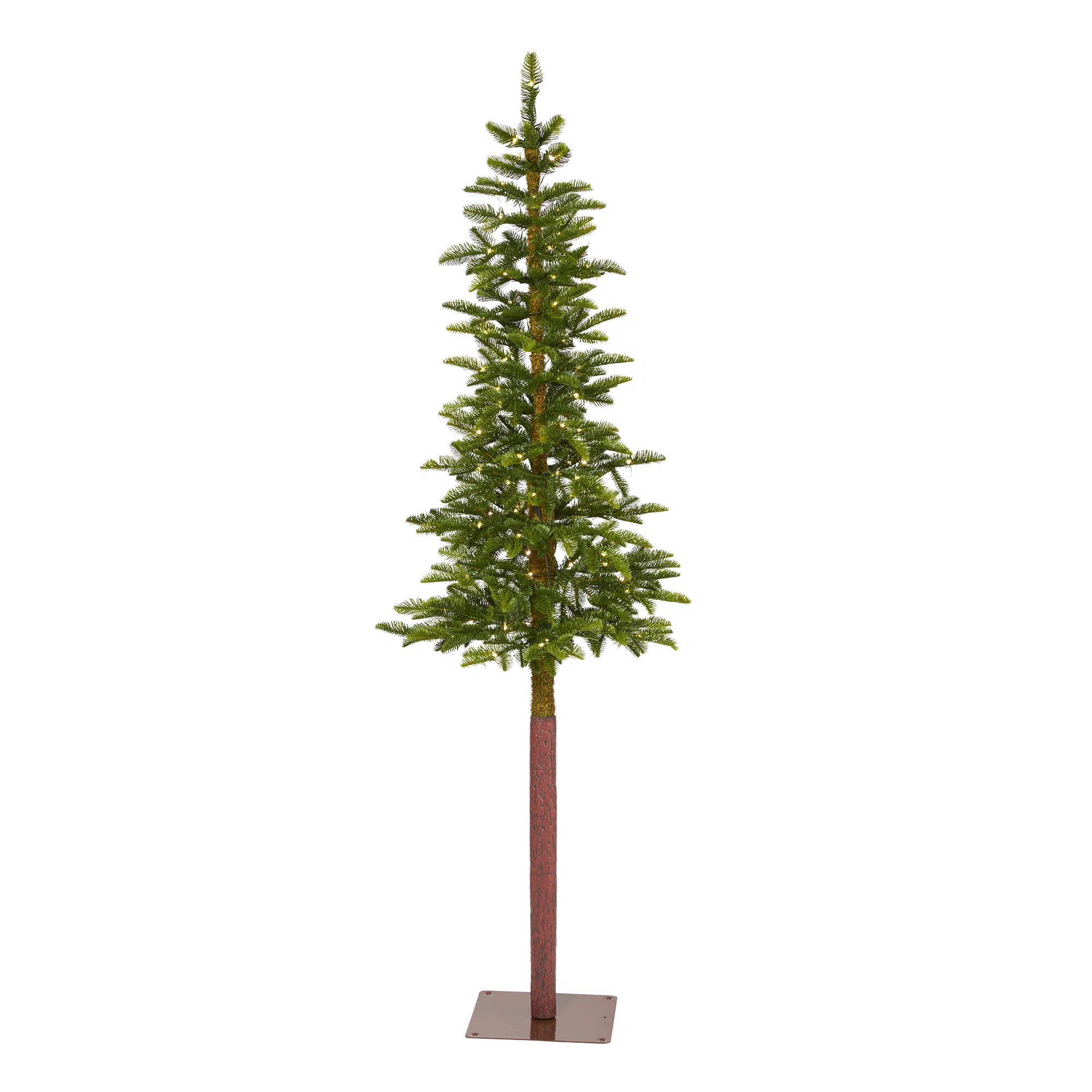 The Holiday Aisle® Green Pine Artificial Christmas Tree with Clear Lights | Wayfair | Wayfair North America