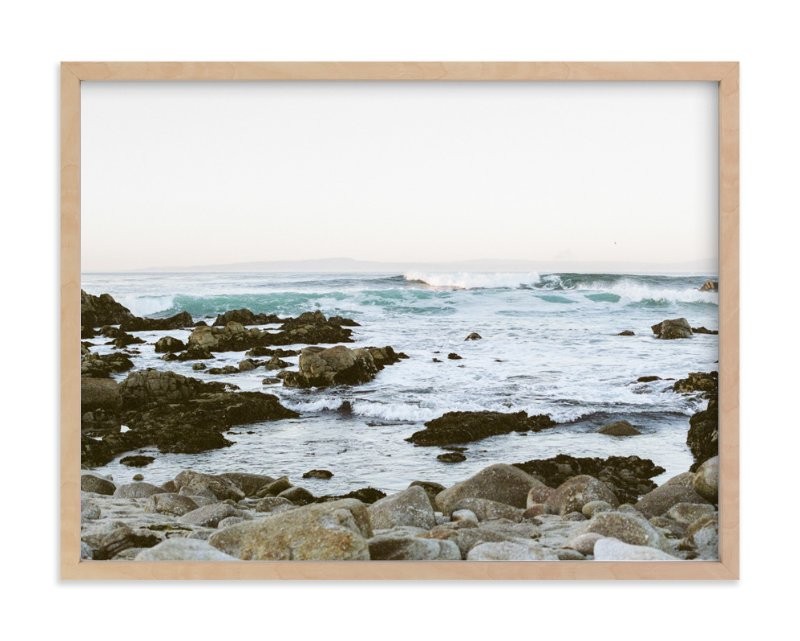 "Rocky Coast" - Photography Limited Edition Art Print by Janel Galvez. | Minted