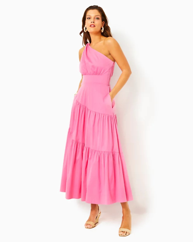 Lucilyn One-Shoulder Maxi Dress | Lilly Pulitzer | Lilly Pulitzer