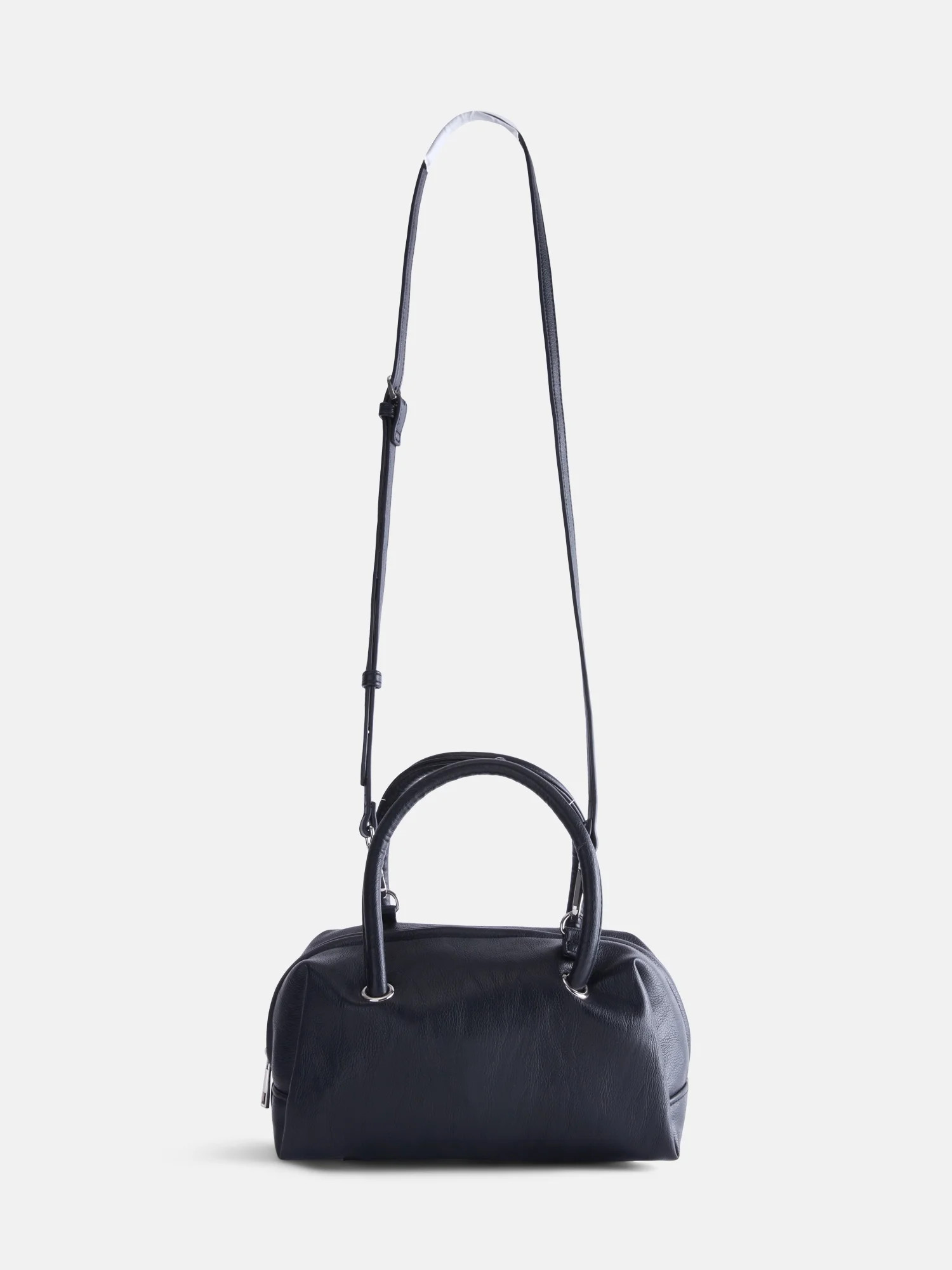 No Boundaries Women's East West Bowler Handbag, Black | Walmart (US)