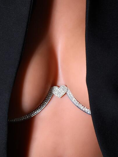 Rhinestone Decor Chest Brace | SHEIN