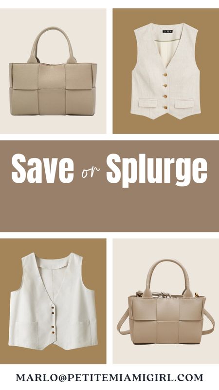 Save or Splurge?

#LTKStyleTip #LTKItBag #LTKWorkwear