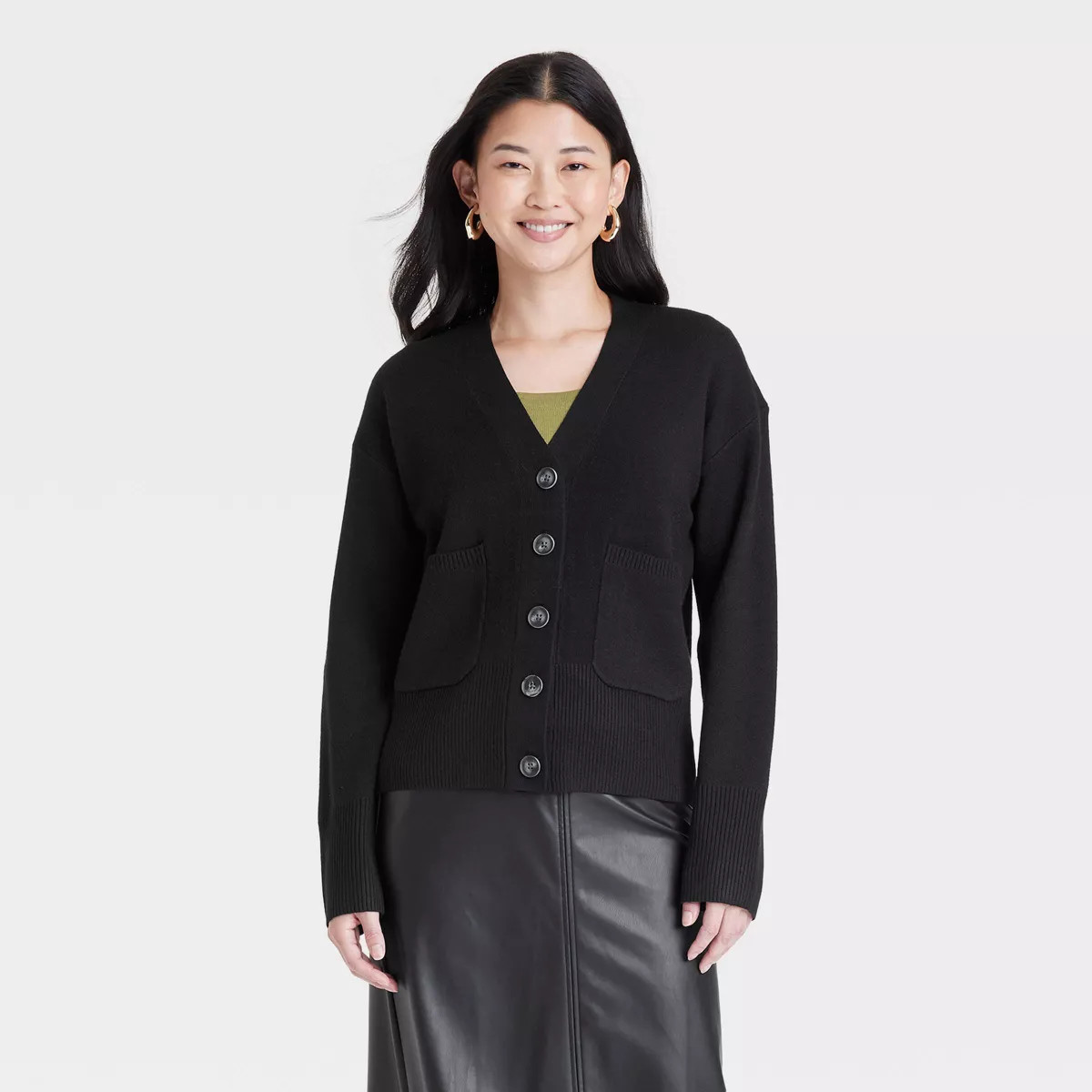 Women's Cozy Knit Everyday Cardigan - A New Day™ | Target