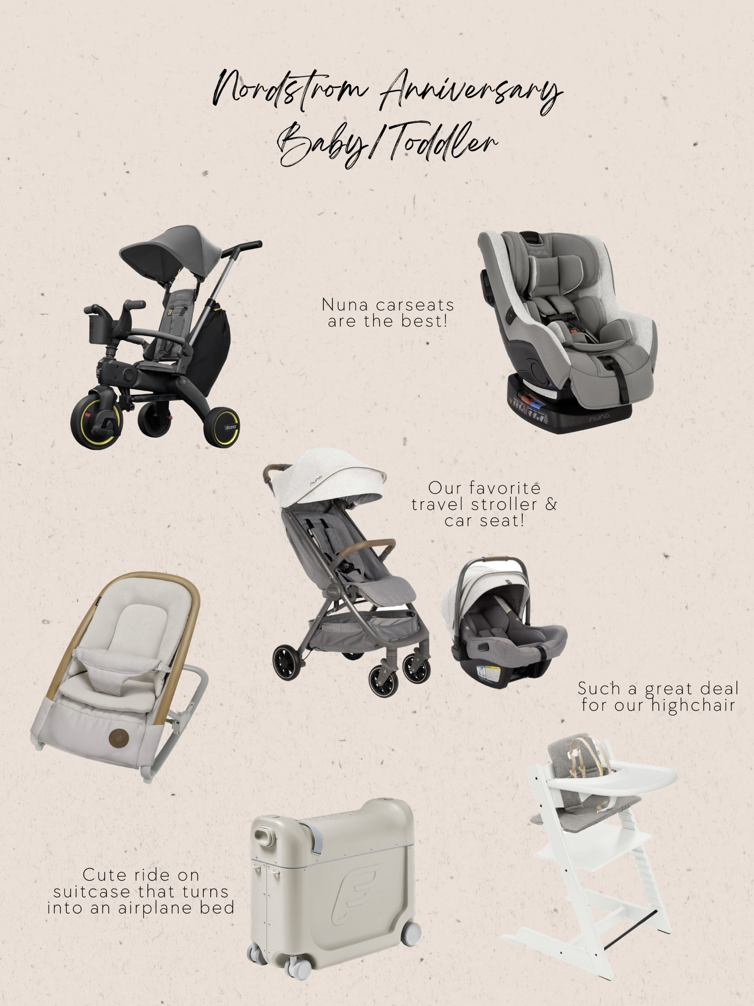 My picks from the Nordstrom anniversary sale x baby/toddler gear 

#LTKxNSale #LTKsalealert #LTKbaby