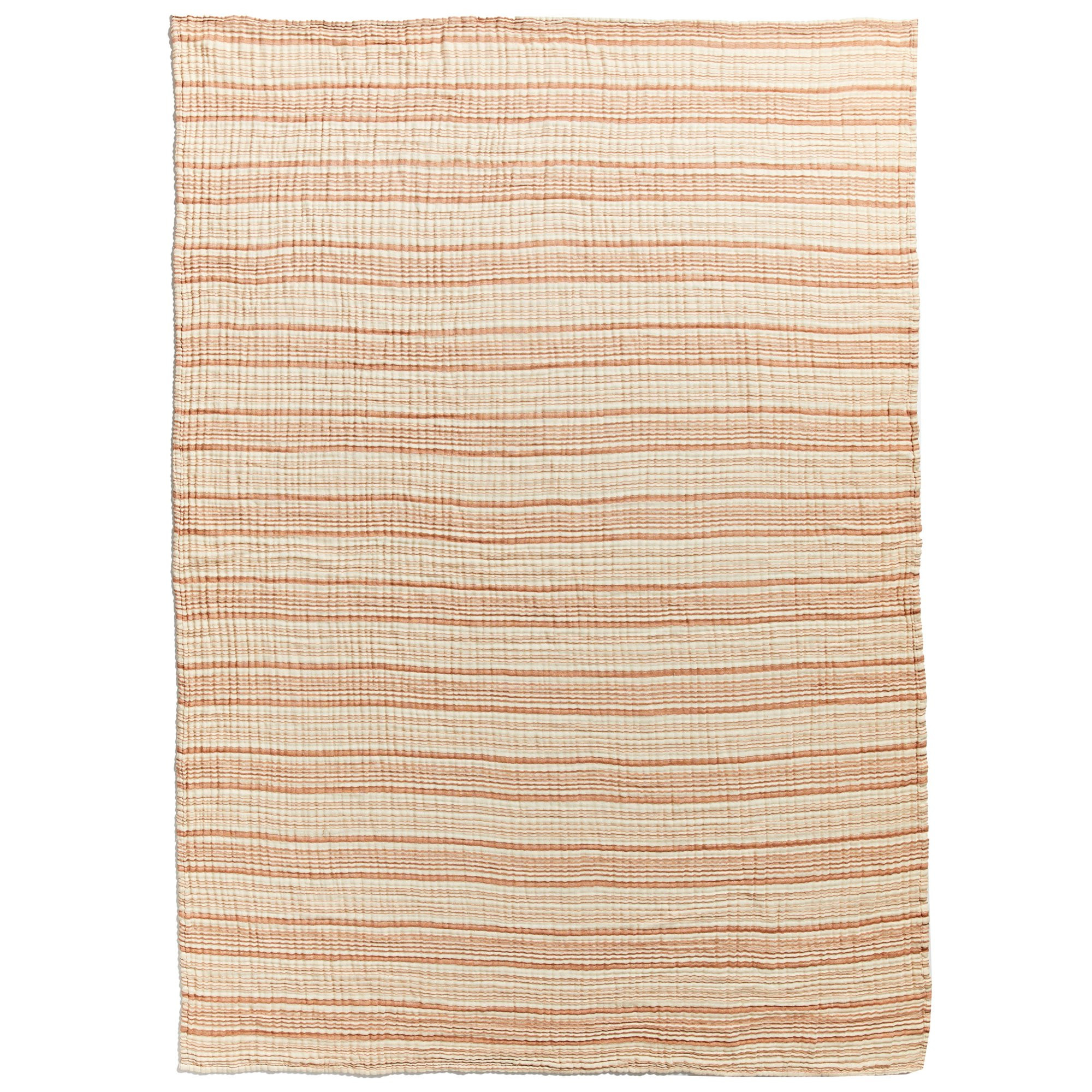 Better Homes & Gardens Copper Stripe Gauze Throw Blanket, Oversized Throw | Walmart (US)