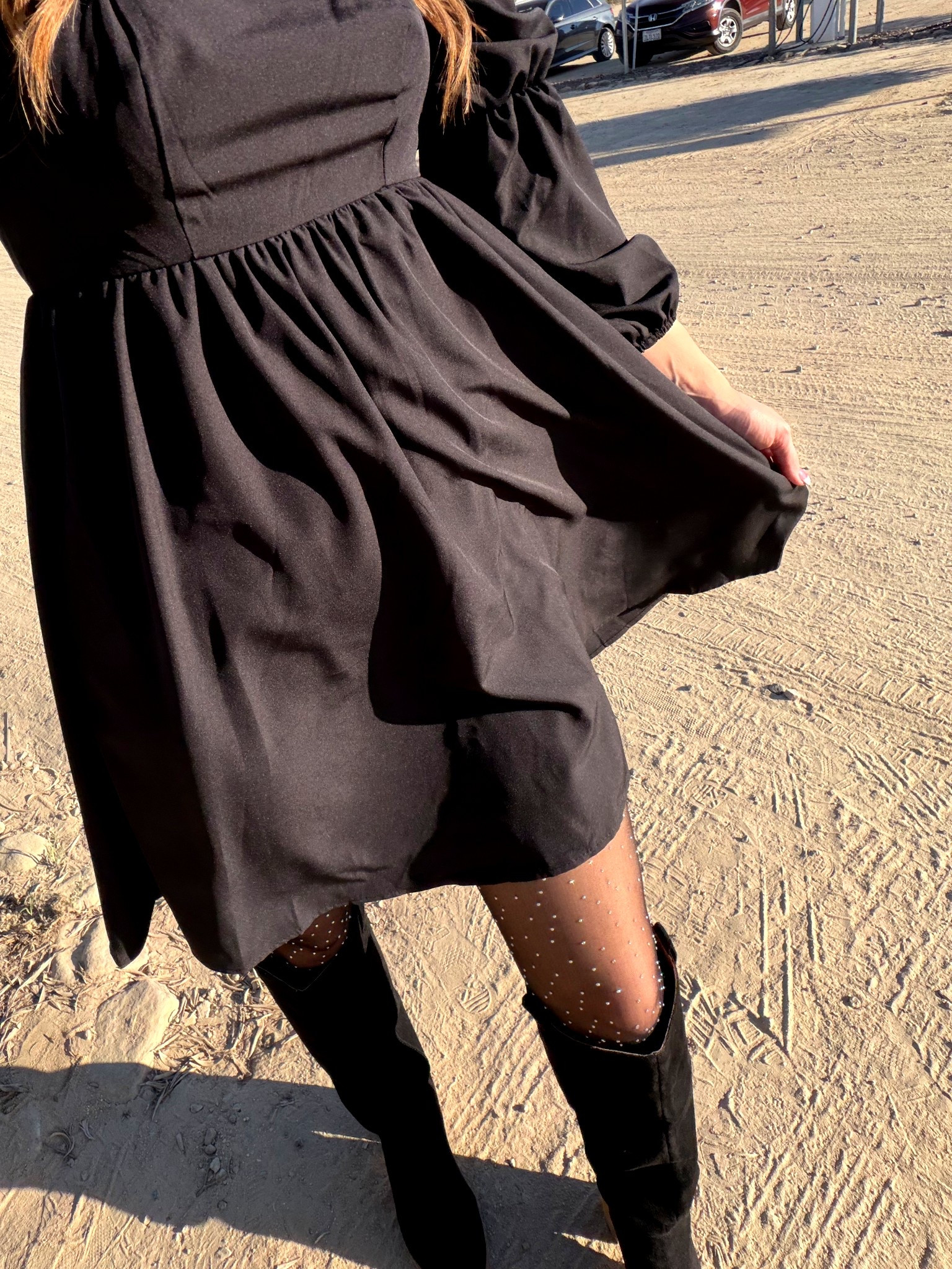 These tights are the prettiest ever!
I received countless compliments on these tights that I wore for family photos. 

#LTKootd #LTKHoliday #LTKPetite