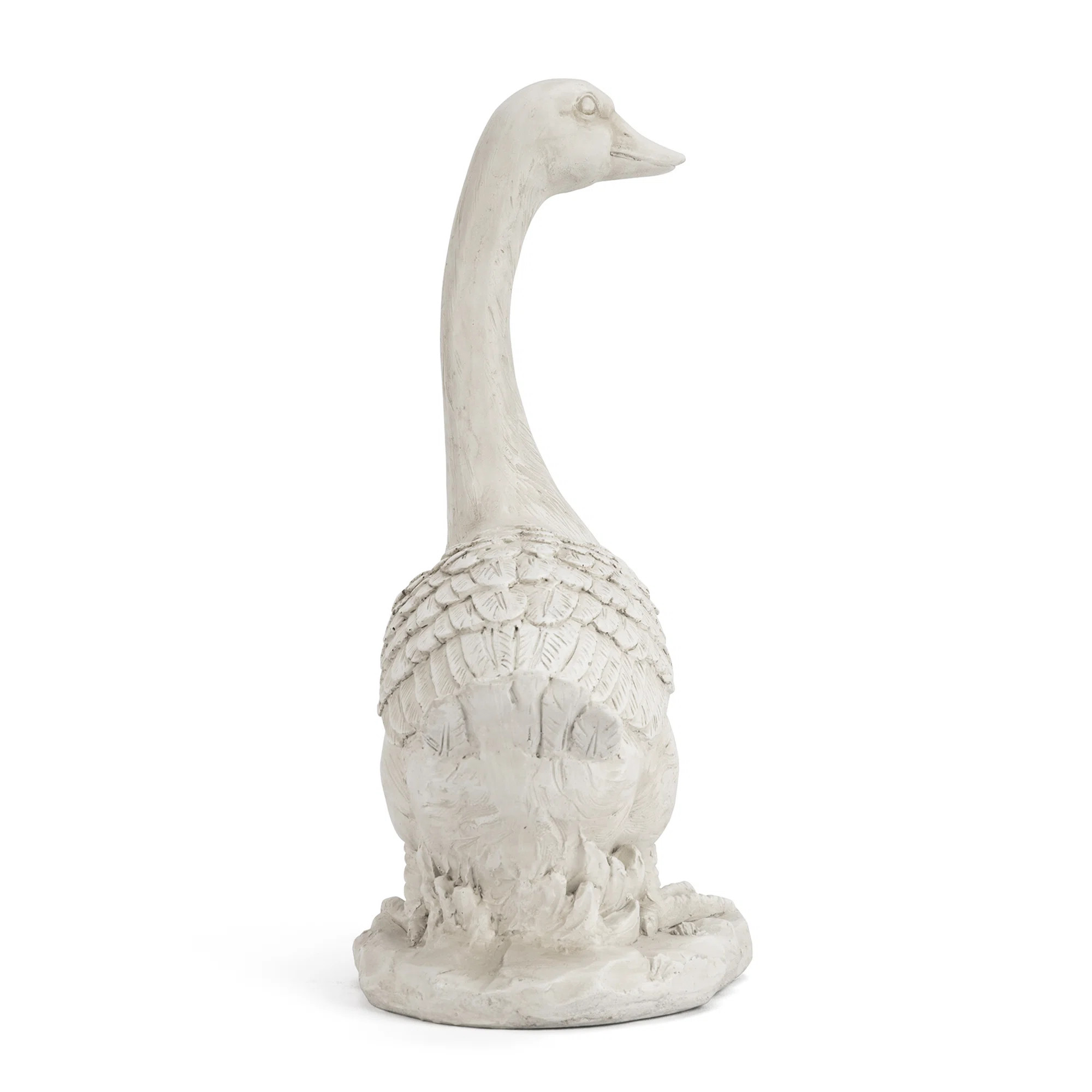20"H MGO Goose Garden Statue-White | Wayfair North America