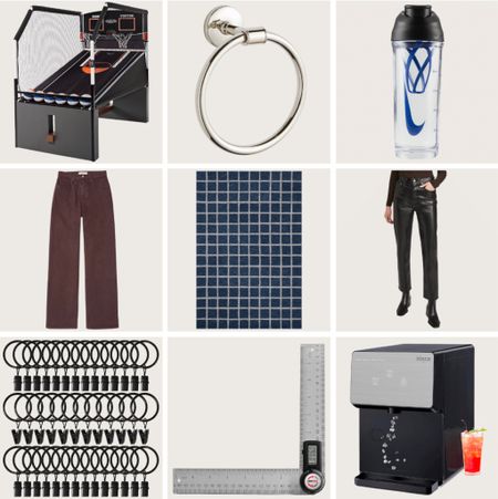 CLJ TRL (top requested links)!

Arcade basketball game, satin nickel towel ring holder, Nike shaker bottle, Abercrombie brown high rise ‘90s relaxed fit jeans, new CLJ x Loloi Polly Navy/Silver rug, black leather Agolde jeans, curtain rings, digital angle finder tool, nugget ice dispenserr

#LTKstyletip #LTKhome #LTKMostLoved