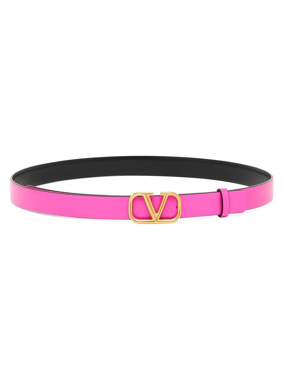 VLogo Reversible Leather Belt | Saks Fifth Avenue