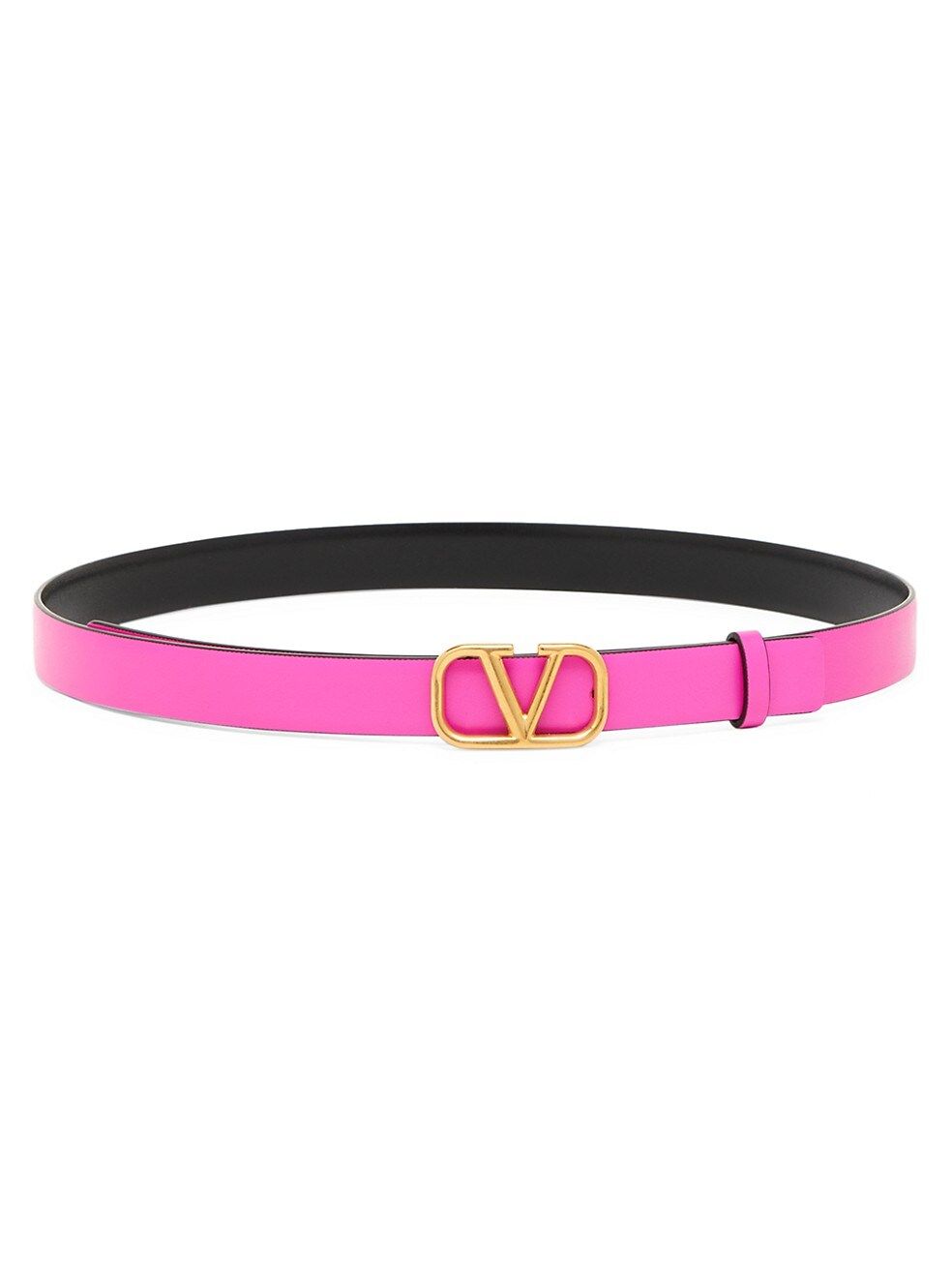 VLogo Reversible Leather Belt | Saks Fifth Avenue