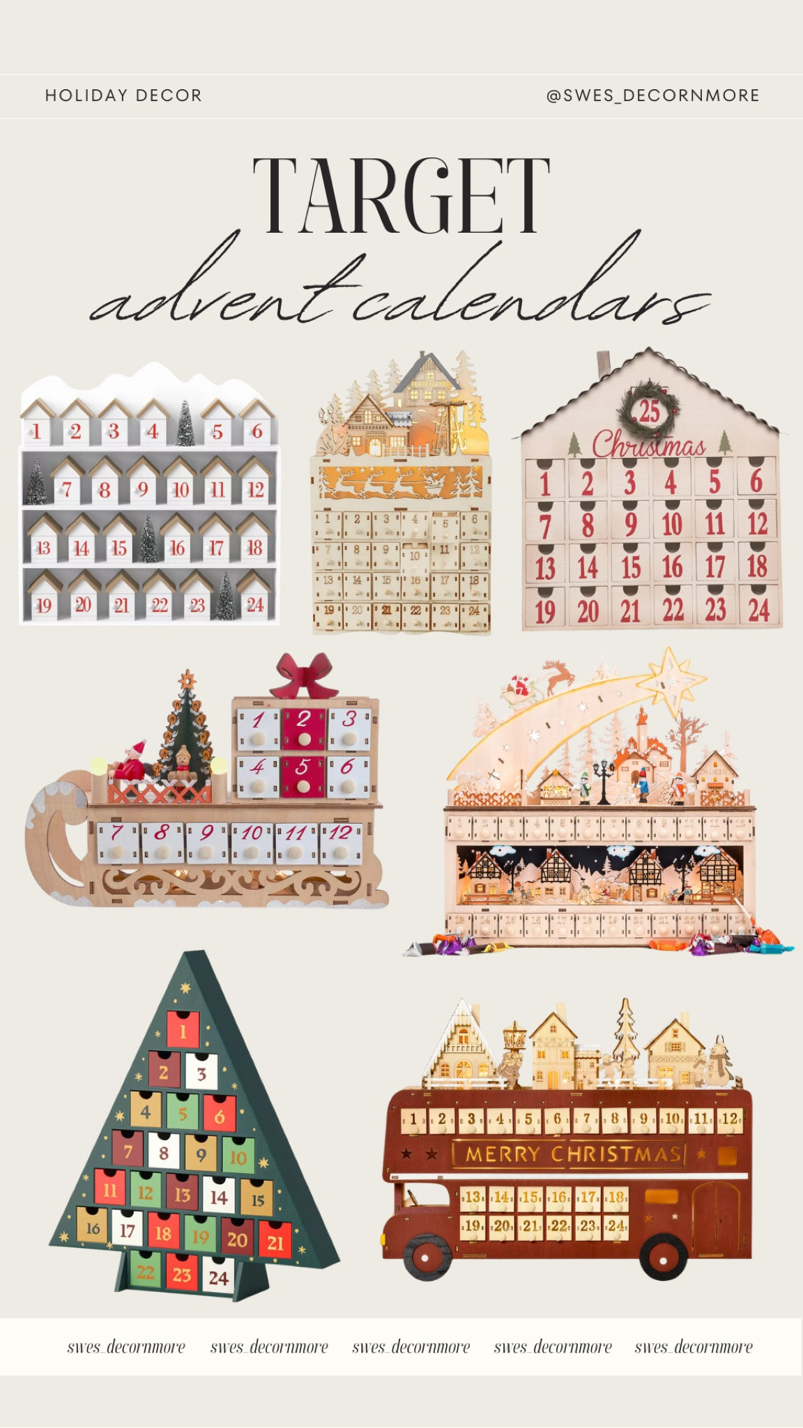 Countdown to Christmas with Target’s Advent calendars! A fun way to add a little holiday magic every day.

#LTKHoliday #LTKSeasonal #LTKHome