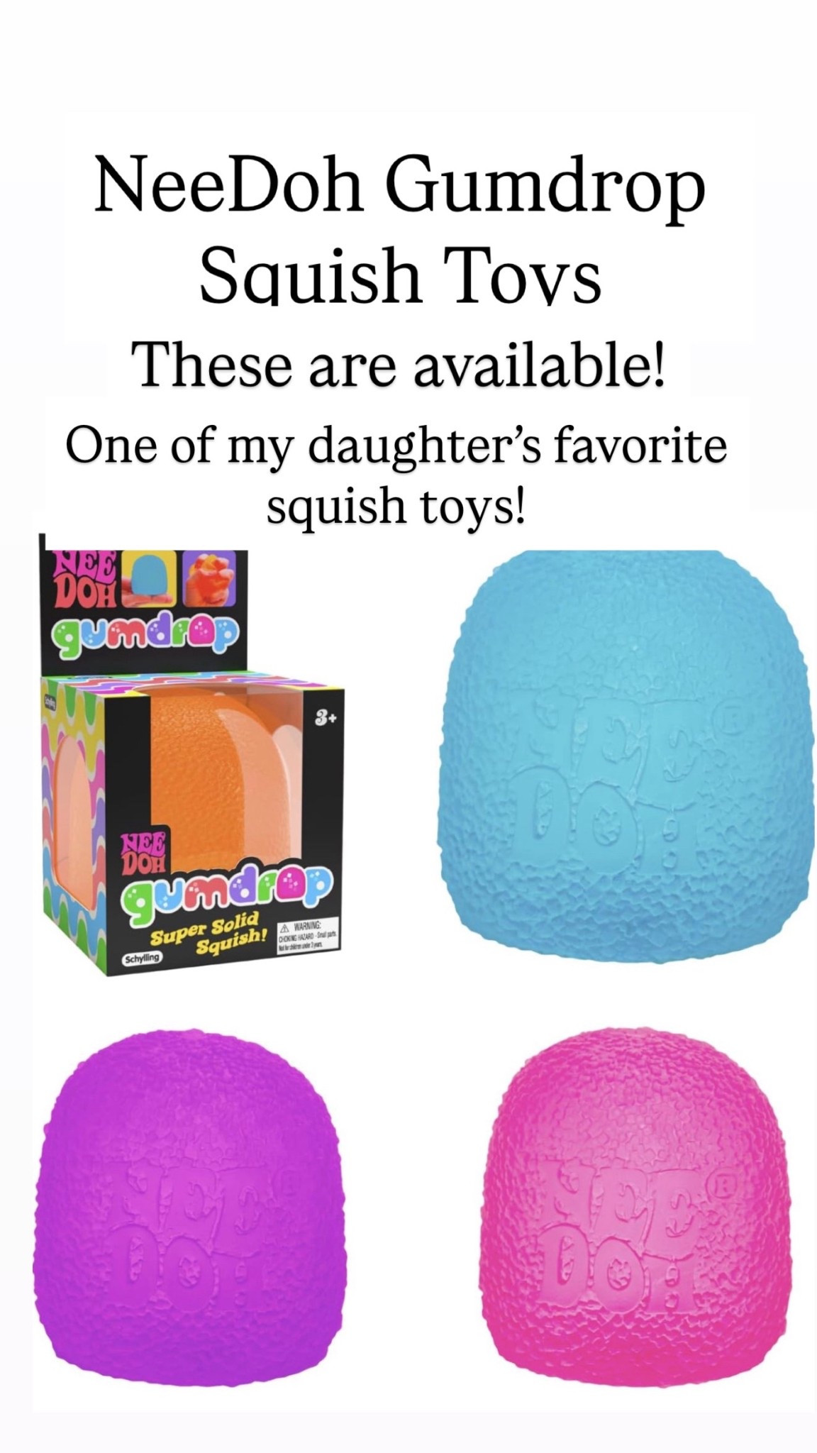 NEEDOH gumdrop squish

#LTKKids