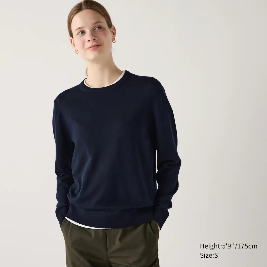 Merinowolle Pullover (Rundhals) | UNIQLO DE | UNIQLO (DE)