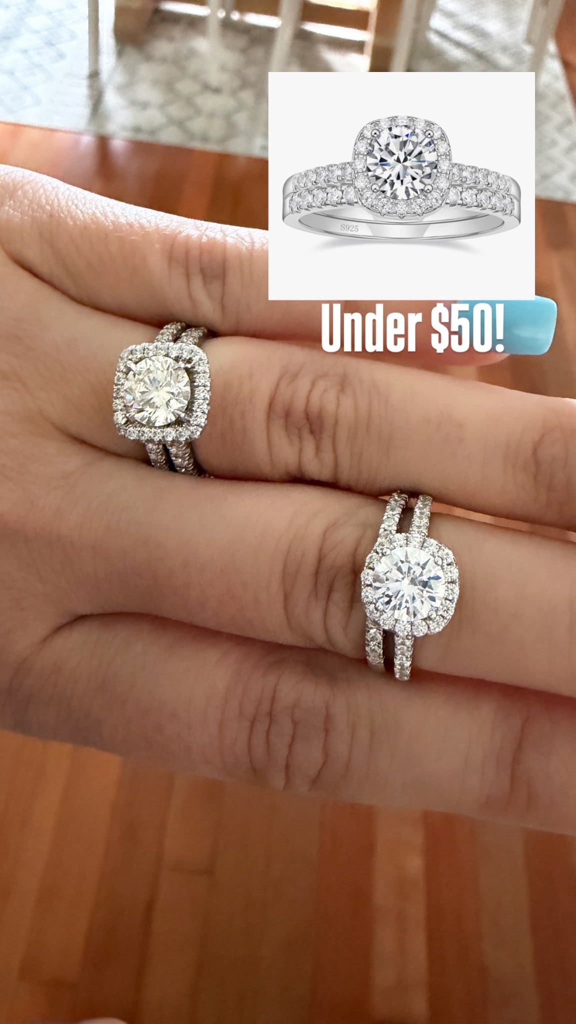 Fake Amazon wedding ring set for pregnancy under $50

#LTKmomlife #LTKBump