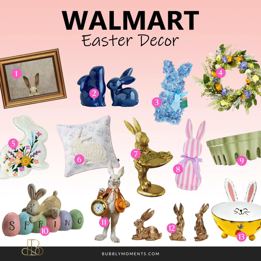 Add a fun and cheerful touch to your home with these Easter Decor finds. From cute bunny decorations and pastel accents to table décor and seasonal home pieces, these items are perfect for creating a bright spring look. They’re great for decorating your living room, entryway, kitchen, or dining table and help make your home feel warm and festive for Easter.
All items are from Walmart and are linked in one place on the LTK app so you can easily browse, save your favorites, and shop quickly. If you enjoy seasonal decorating, these Easter pieces are perfect for adding a simple spring touch to your home. Follow along for more home finds and décor ideas.
#LTKHome #LTKSeasonal #easterdecor #easterdecorations #springdecor #springhome #walmartfinds #walmartdecor #homedecor #homeinspo #seasonaldecor #bunnydecor #pasteldecor #eastervibes #springvibes #decorinspo 

 