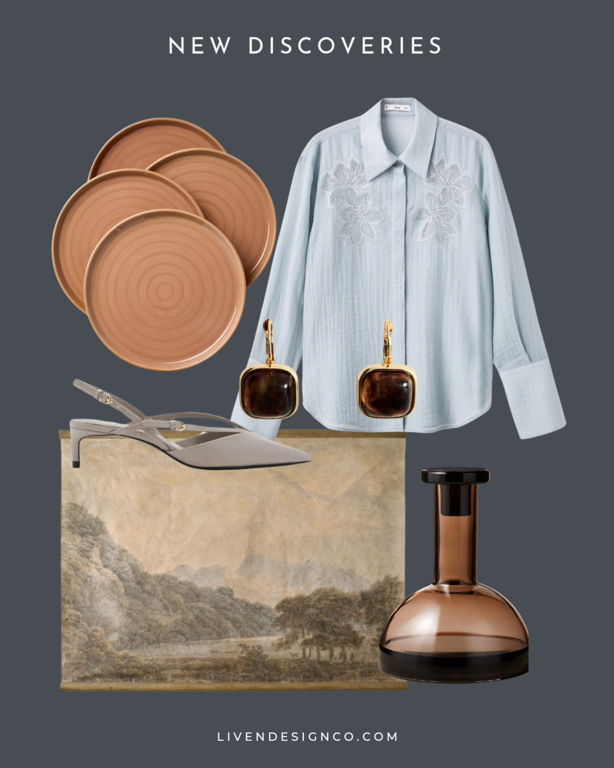 Dinnerware. Blouse. Tapestry wall hanging. Decanter. Heels. Earrings. Black Friday. 

#LTKCyberWeek #LTKHoliday #LTKSaleAlert