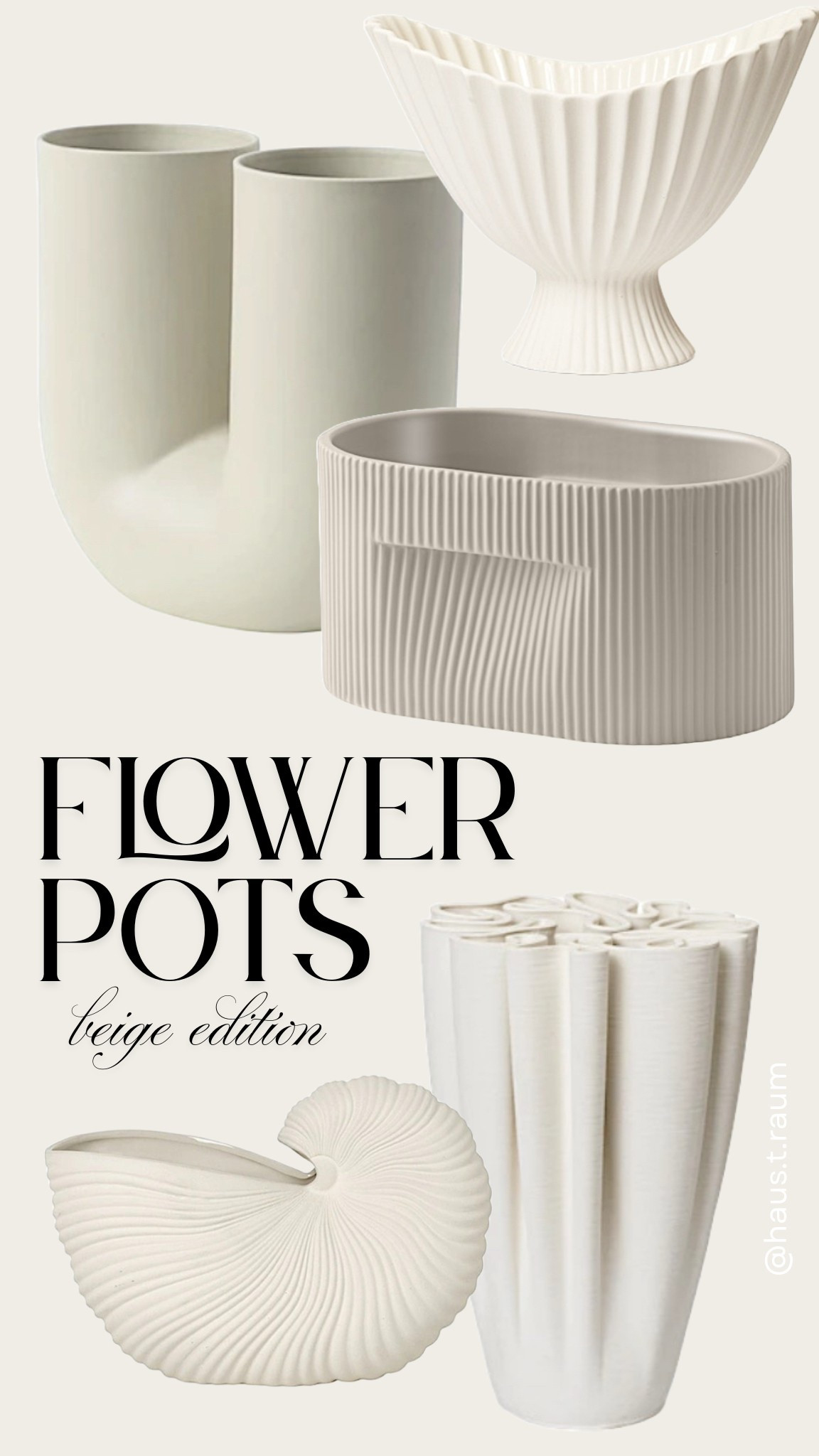 Inspiration Blumenvasen und -töpfe  - beige edition by @haus.t.raum

#LTKhome #LTKdeutschland #LTKstyletip