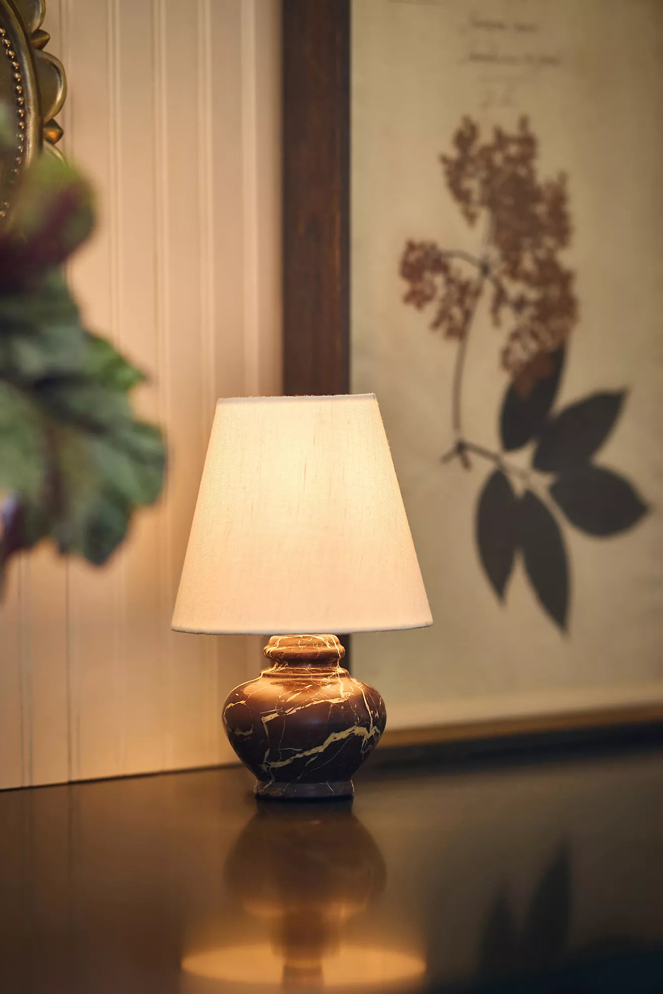 Piccolo Stone Mini Table Lamp | Anthropologie (US)