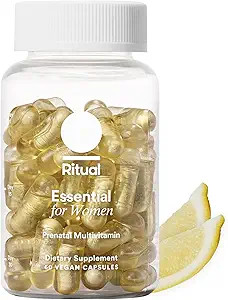 Ritual Essential for Women Prenatal Multivitamin: Folate & Choline for Neural Tube Support, Omega... | Amazon (US)