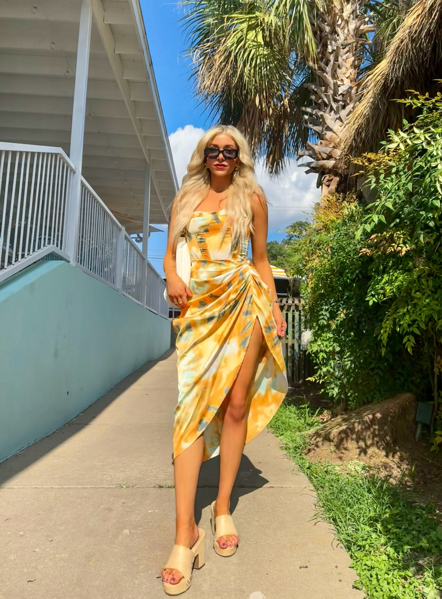 Spring Summer ‘24, spring fashion 2024, summer fashion 2024, spring sets, summer sets, summer 2 piece set, spring 2 piece set, matching set, skirt and top set, midi skirt, corset top, ruched side midi skirt, orange tie dye skirt, orange tie dye corset top, Prada sunglasses, designer sunglasses, black sunglasses, gold jewelry, flower earrings, gold flower earrings, summer looks, summer fashion trends, summer shopping 

#LTKTravel #LTKStyleTip #LTKSummerSales