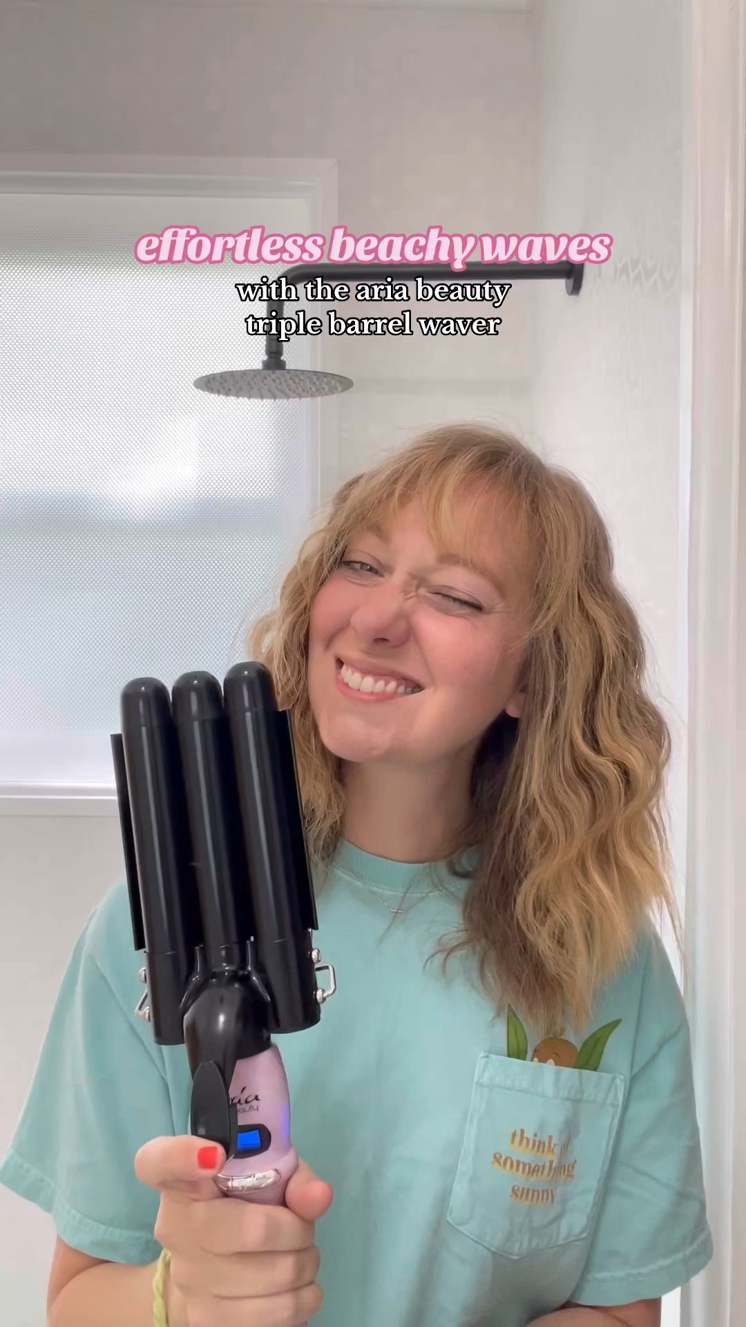 effortless beachy waves with the aria beauty triple barrel waver - works great on short hair, has temperature control and high quality ceramic barrels. would be an awesome christmas gift and it’s on sale right now for 40% off!!

#LTKbeauty #LTKHoliday #LTKsalealert