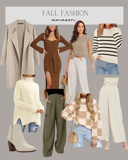 Amazon fall fashion finds. The 2 piece set would be so cute for the office 


Cardigan 
Fall midi dress with belted tie 
Office
Sweaters
Cargo trousers 

#LTKunder50 #LTKSeasonal #LTKstyletip