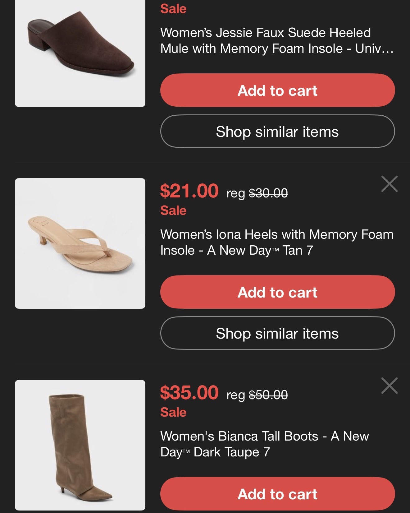 More target sale finds that I bought! So so god for fall transition! 

#TargetFinds
#Targetfallshoes

#LTKootd #LTKSaleAlert #LTKSeasonal