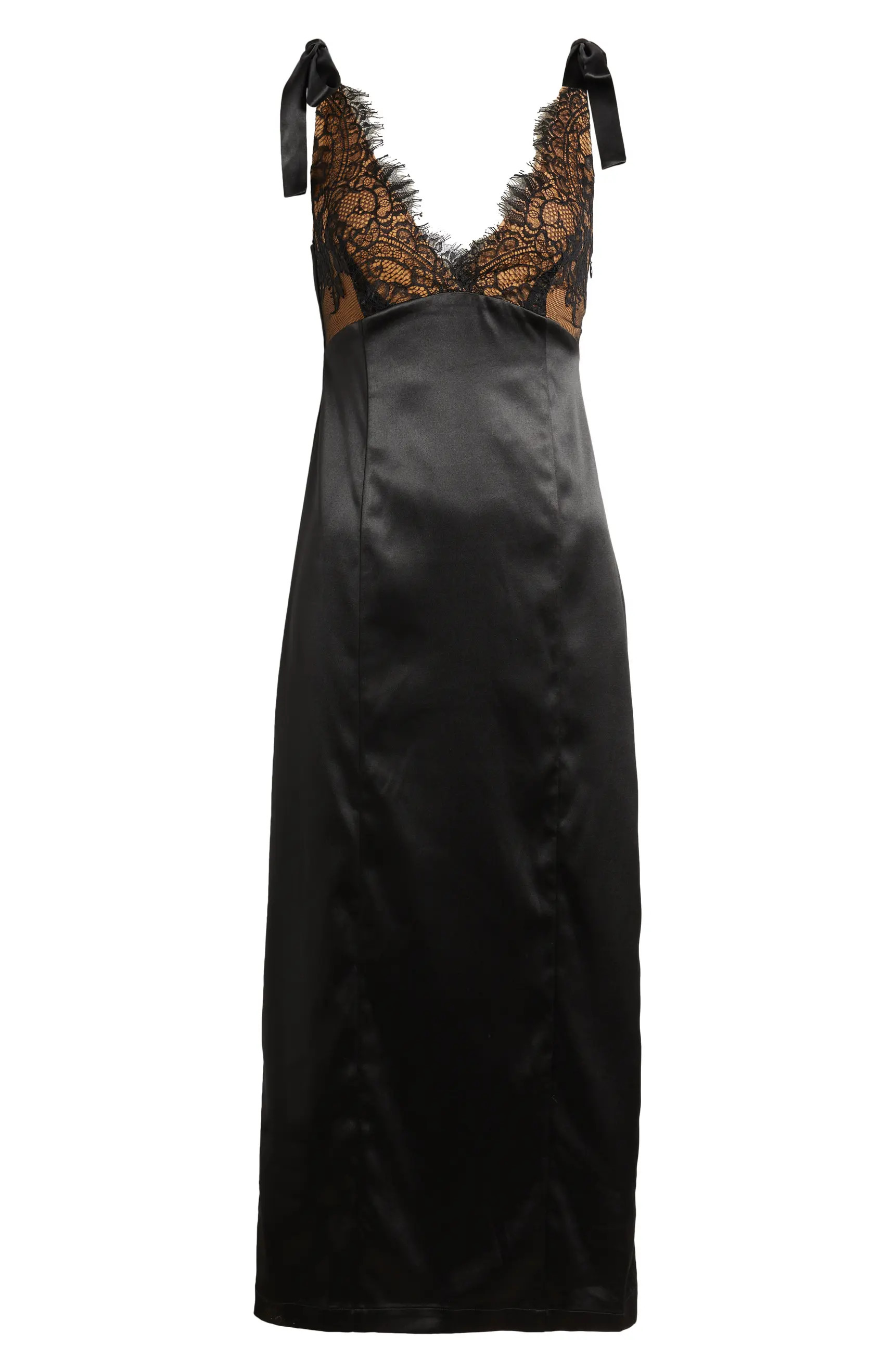 Almera Lace & Satin Cocktail Dress | Nordstrom