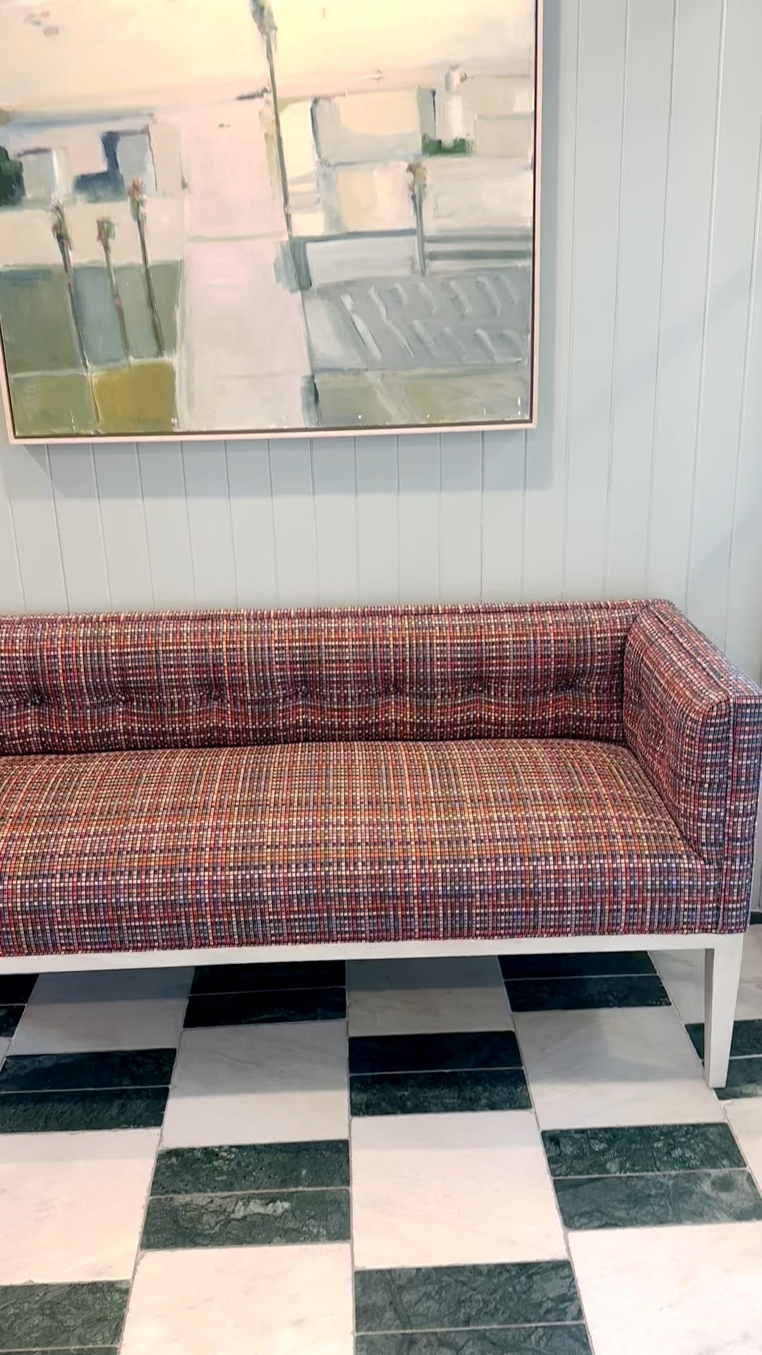 Chic, modern, and full of personality — art, a low-profile settee, and a checkered floor in this living room corner.



#modernlivingroom #livingroominspo #chicinteriors #lowprofilesettee #checkeredfloor #interiordetails #homedecor #curatedhome #interiorinspo #designinspo #artathome

#LTKdayinmylife #LTKSaleAlert #LTKHome