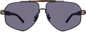 6FT 62mm Oversize Aviator Sunglasses | Nordstrom