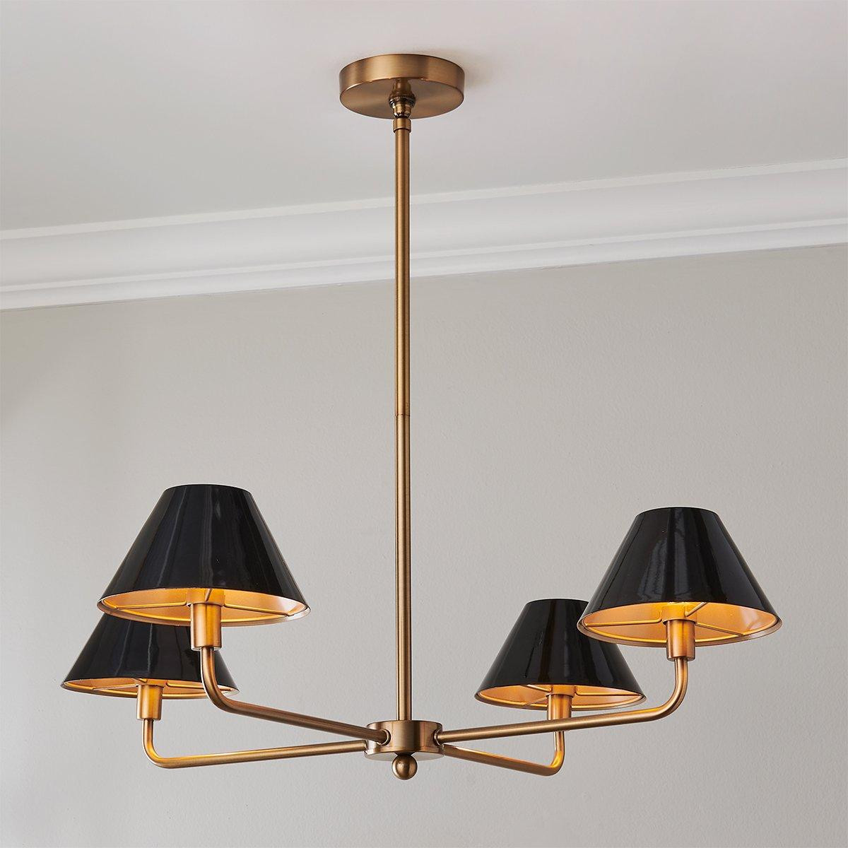 Chris Loves Julia Edie Chandelier - 4 Light | Shades of Light