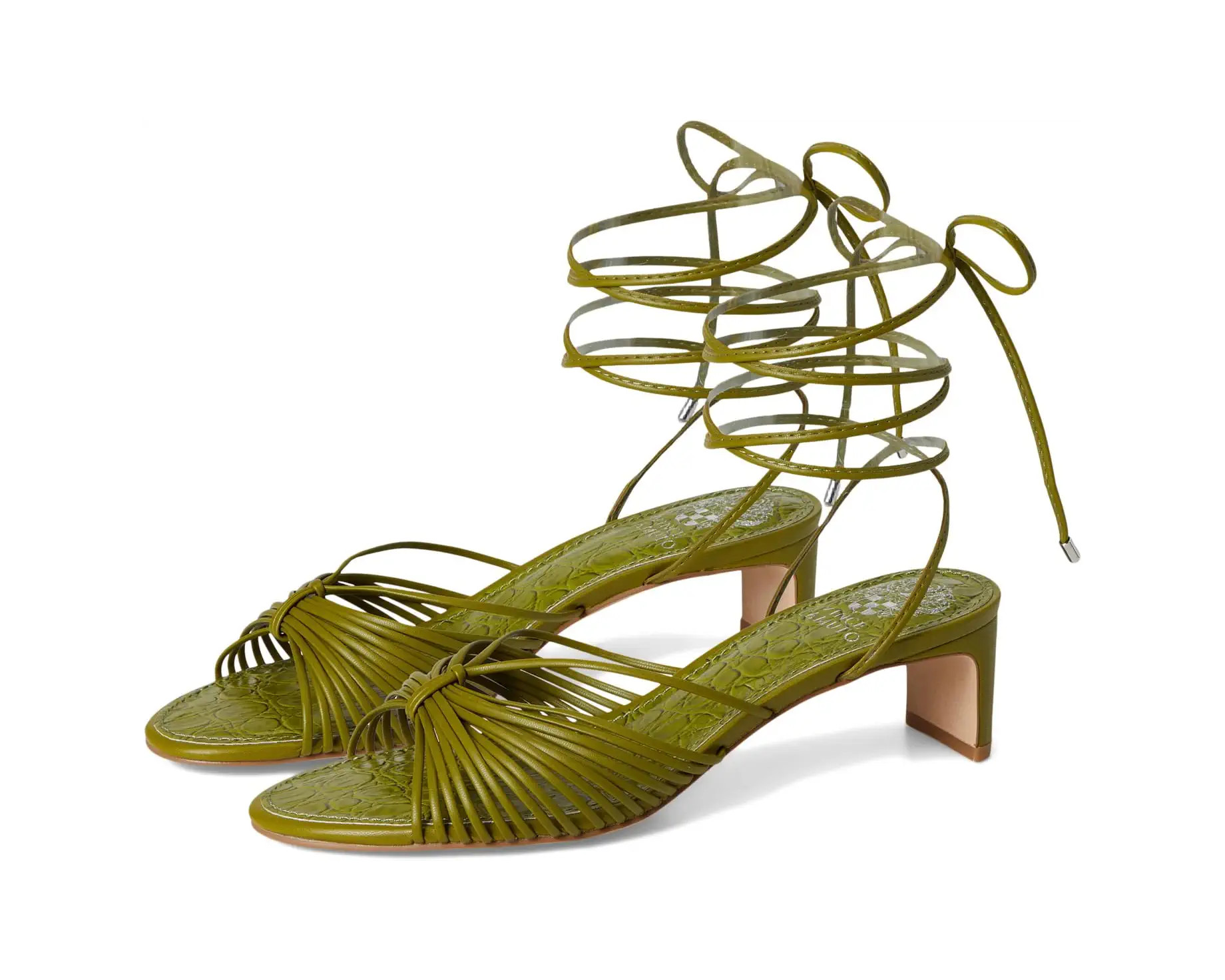 Lory Ankle Wrap Kitten Heel Sandals | Zappos