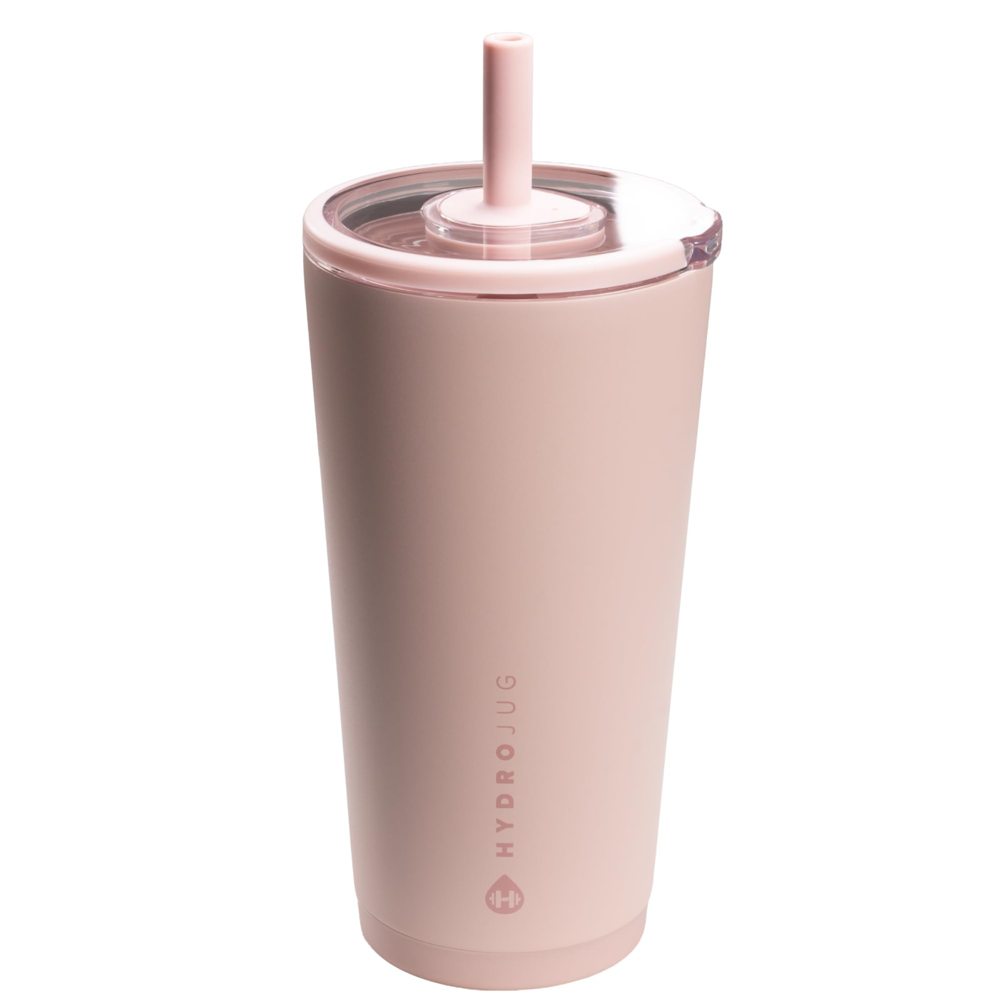HydroJug Everyday Tumbler 20 oz – Ceramic-Lined Insulated Tumbler with Straw and Soft-Touch Lid... | Amazon (US)