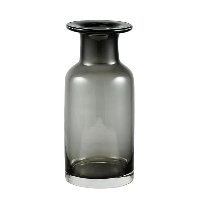 Mainstays 8" Smoked Black Glass Vase - Walmart.com | Walmart (US)