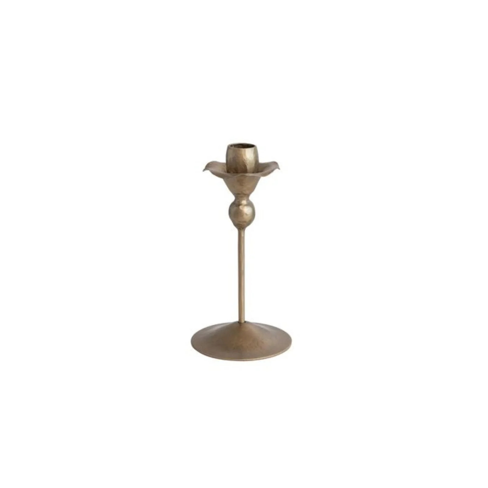 Brass Bloom Candlestick | Brooke & Lou | Brooke and Lou