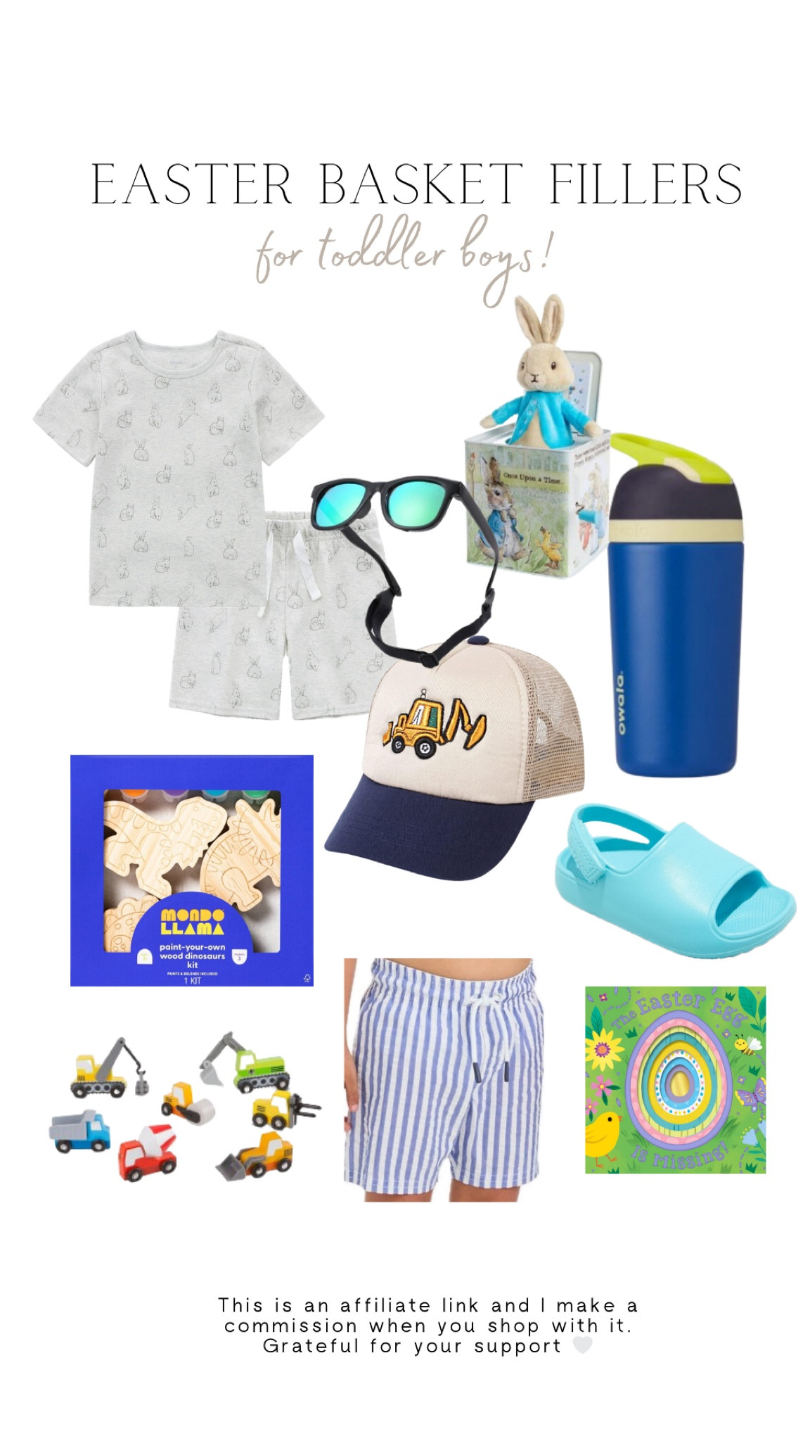 Toddler boy Easter basket filler ideas! 🐰


Toddler Easter basket
Toddler Easter
Easter finds
Easter basket fillers 
Kids Easter
Kids Easter basket 

#LTKSeasonal #LTKfamily #LTKkids