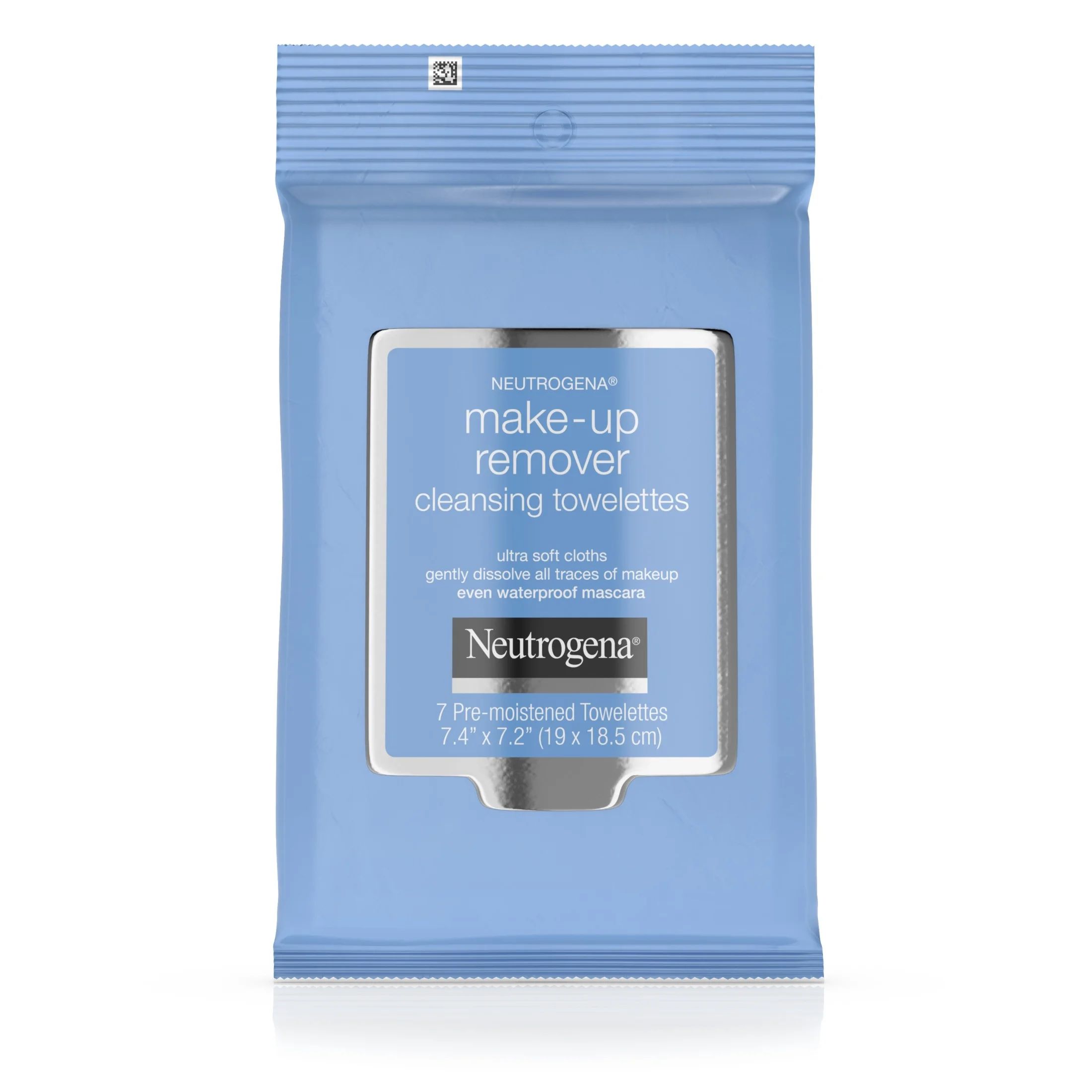 Neutrogena Makeup Remover Wipes & Face Cleansing Towelettes, Travel Pack, 7 Ct | Walmart (US)