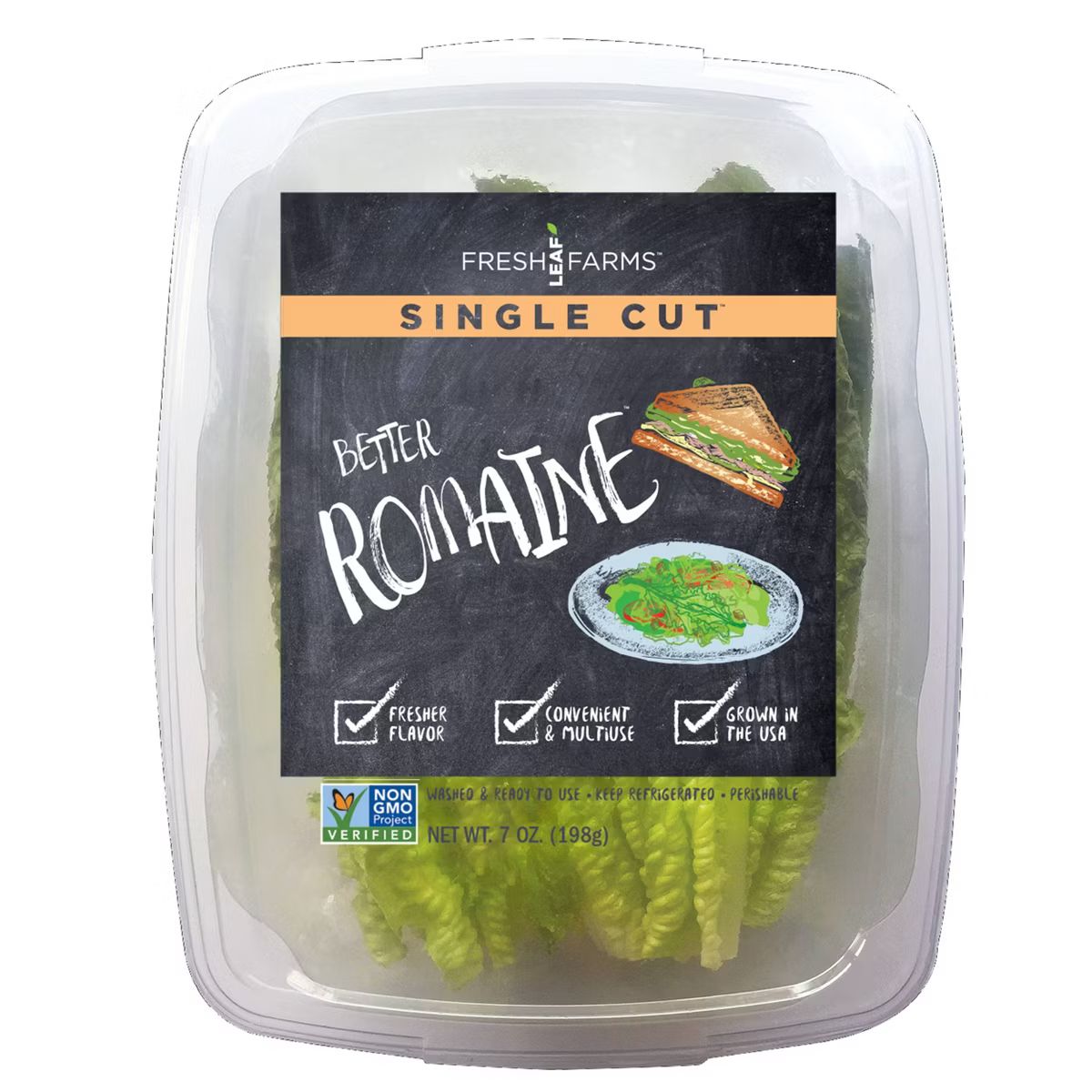 Single Cut Romaine Lettuce - 7oz | Target