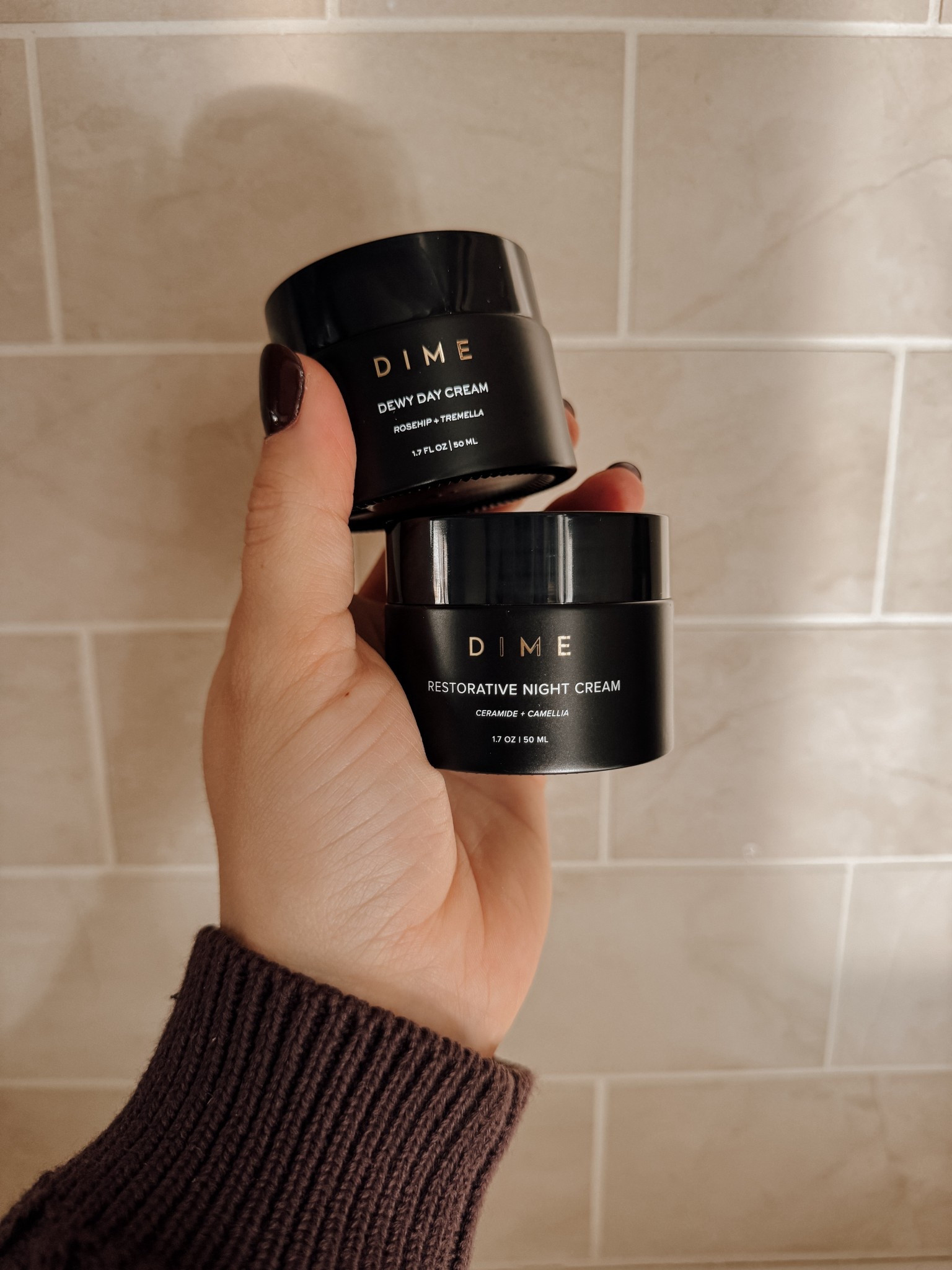 morning & evening — dynamic duo ✨

Use my code CHRISTA.STAUFFER for 20% off your order on the DIME BEAUTY website! 

DIME | clean perfume | clean beauty | DIME BEAUTY | Dewy Day Cream | Restorative Night Cream | DIME favorites | beauty products | my clean beauty products | gift guide | gift ideas 

#LTKmomlife #LTKselfcare #LTKmorningroutine