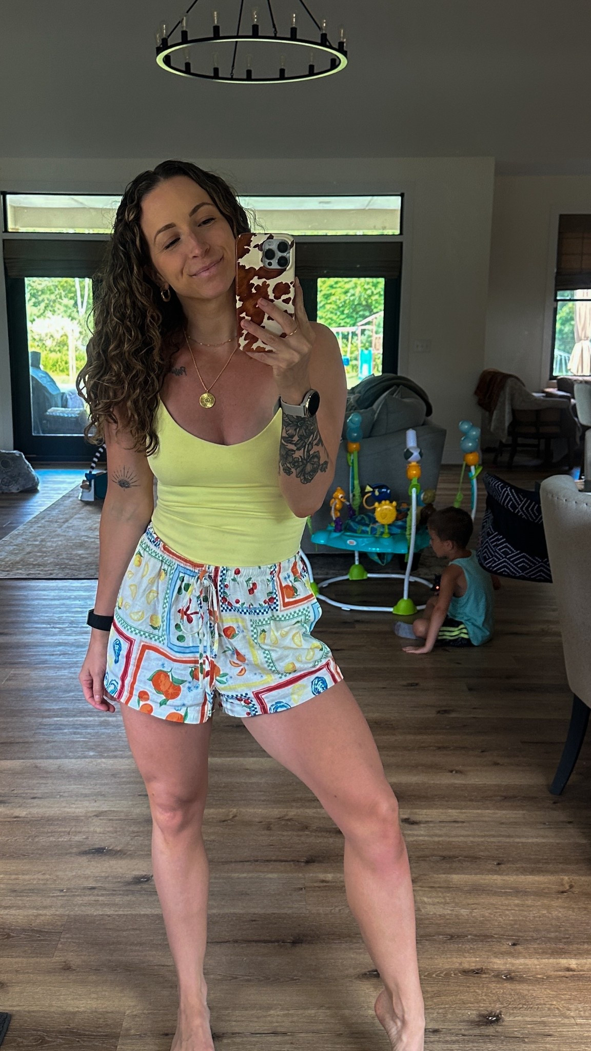 Cutest summer shorts 🍊 🍋 🍒 

#LTKSeasonal #LTKFindsUnder50