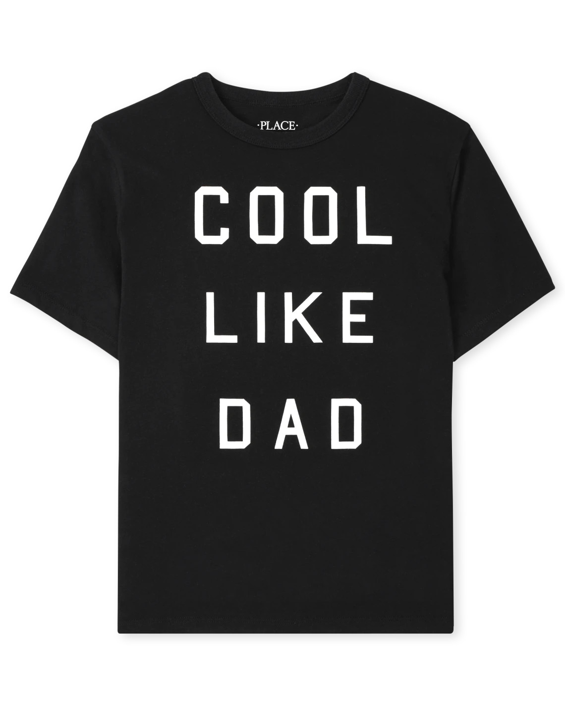 Kids Matching Family Cool Like Dad Graphic Tee - black | The Children's Place