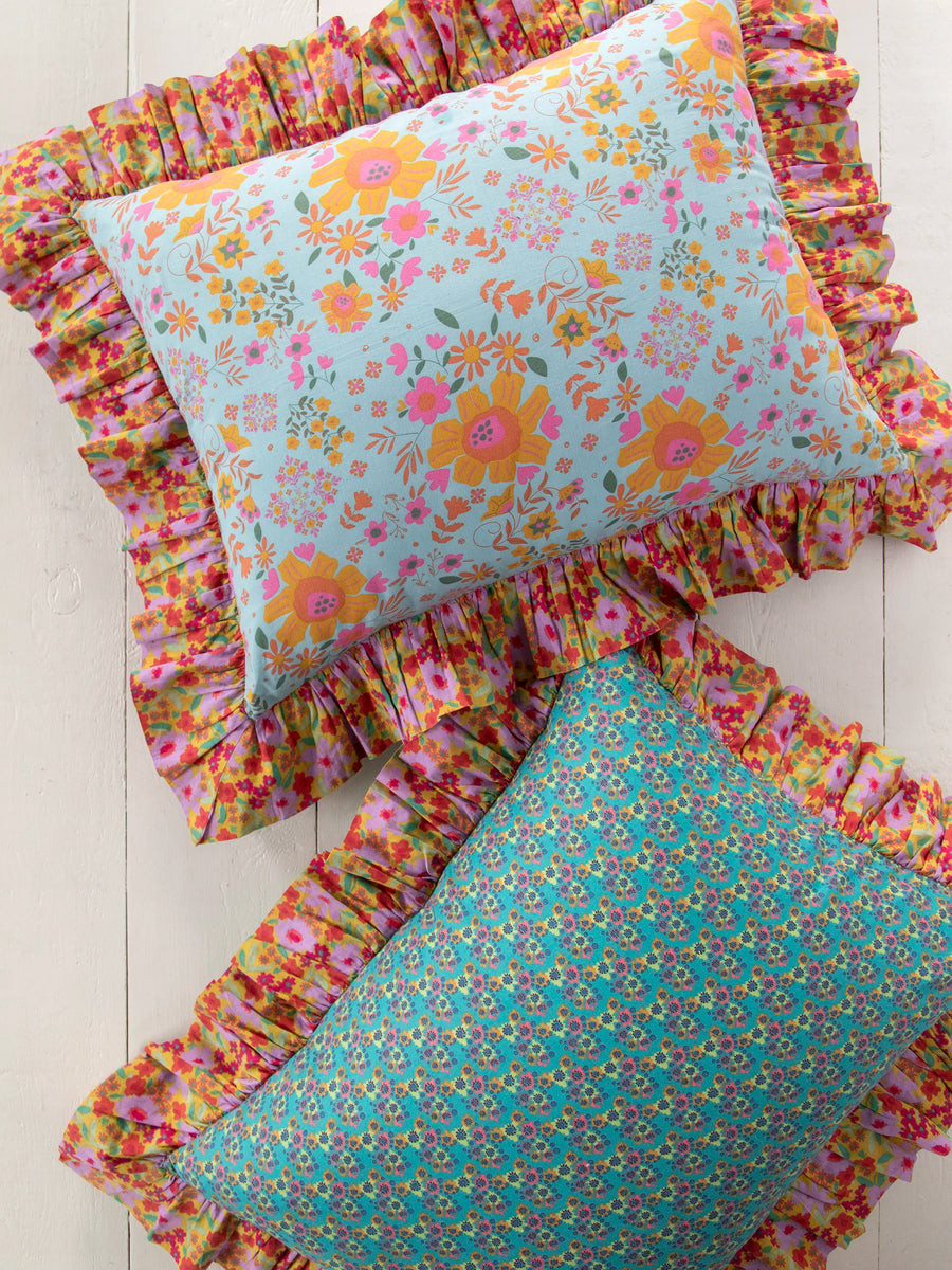 Ruffle Reversible Shams, Set of 2 - Lula | Natural Life