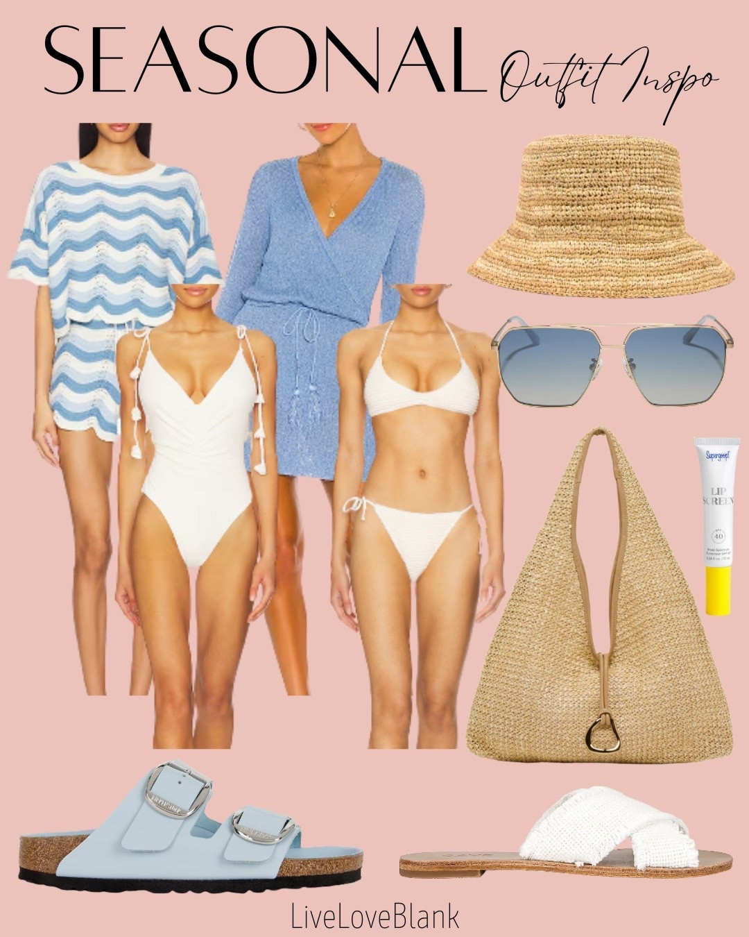 Seasonal outfit inspo 
Pool day outfits 
Beach day inspo
Bathing suits and cover ups 
Spring break inspo 
@Revolve 


#LTKU #LTKOver40 #LTKSeasonal