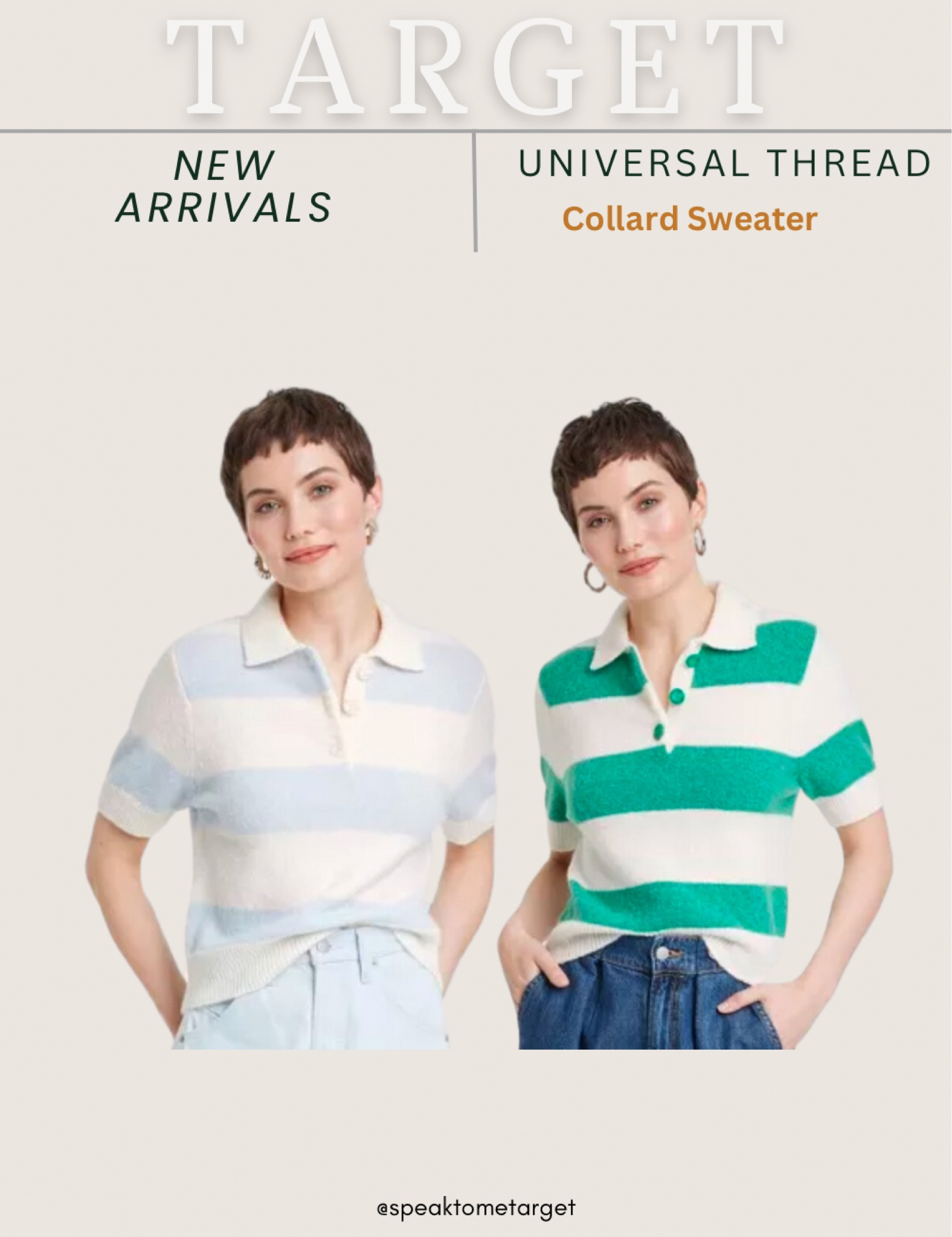 New at Target! Universal Thread collard sweater 

#LTKFindsUnder50 #LTKStyleTip