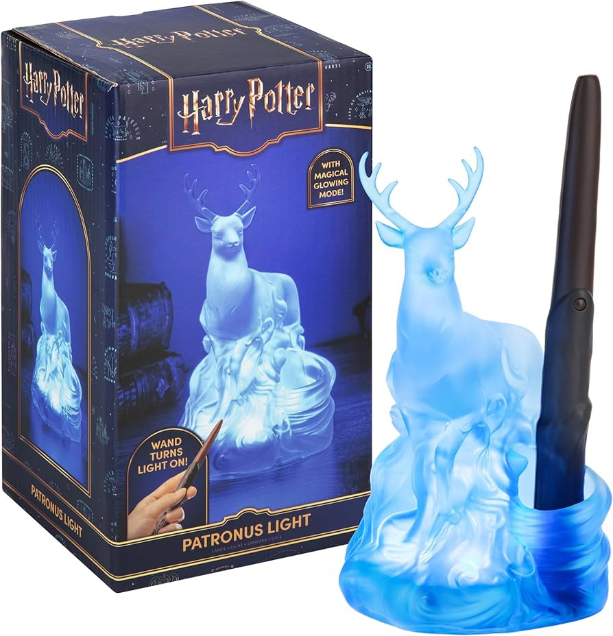 Paladone Harry Potter Deer Patronus Light with Wand Remote Control, Officially Licensed Wizarding... | Amazon (US)