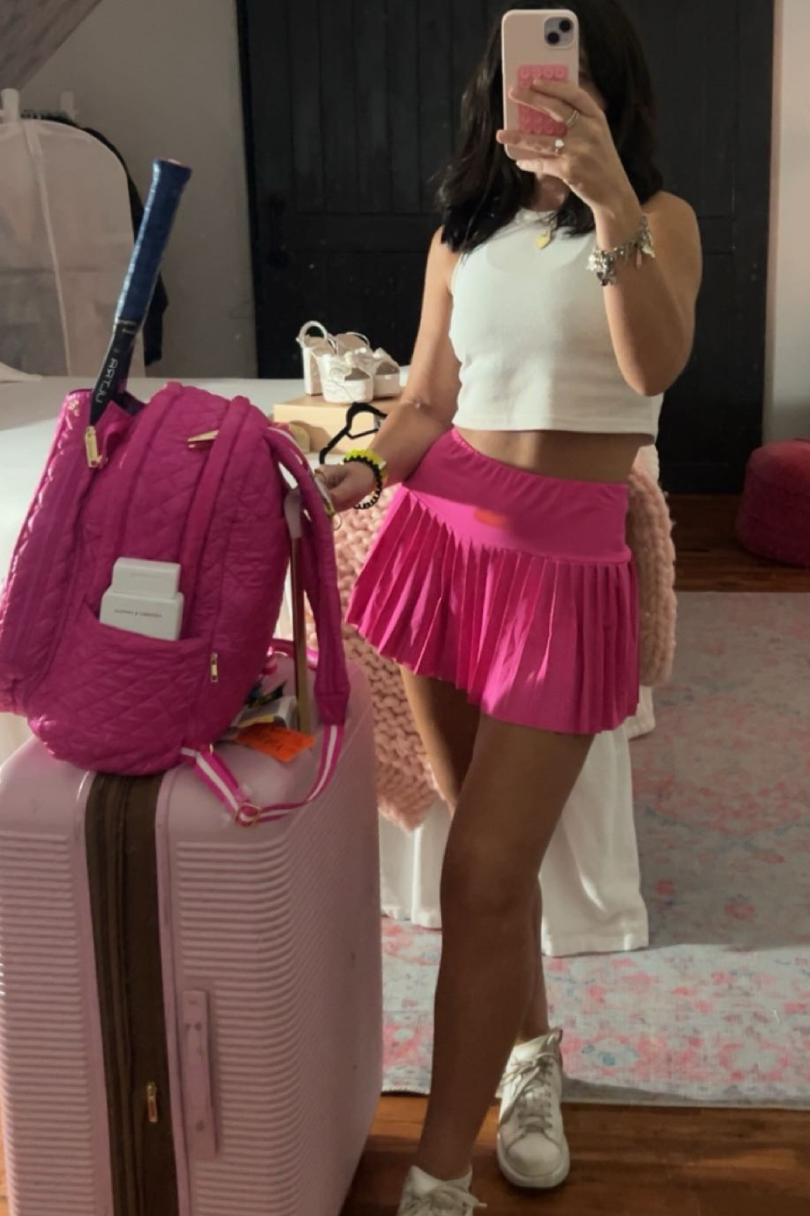 Travel day 🩷🎾🏓

#LTKTravel #LTKSaleAlert #LTKActive